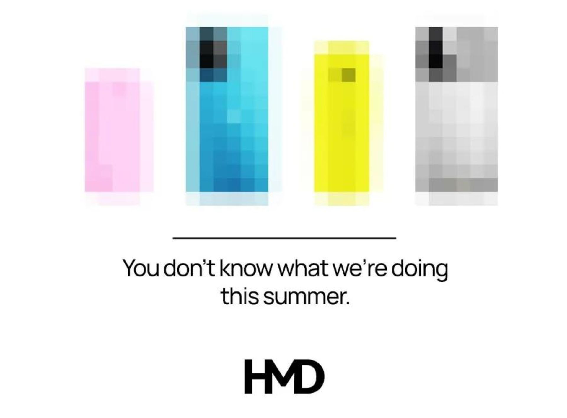 پوستر محو گوشی ساده تاشو HMD باربی