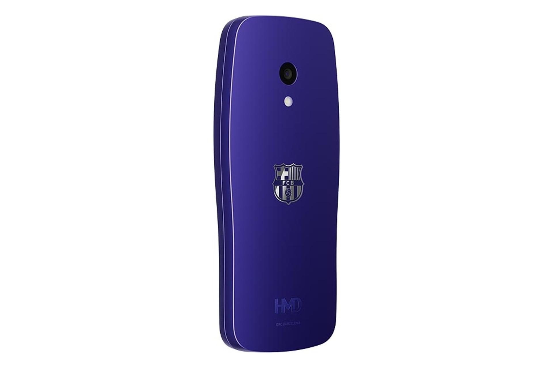 پنل پشت گوشی موبایل اچ ام دی HMD Barca 3210 آبی طرح بارسا