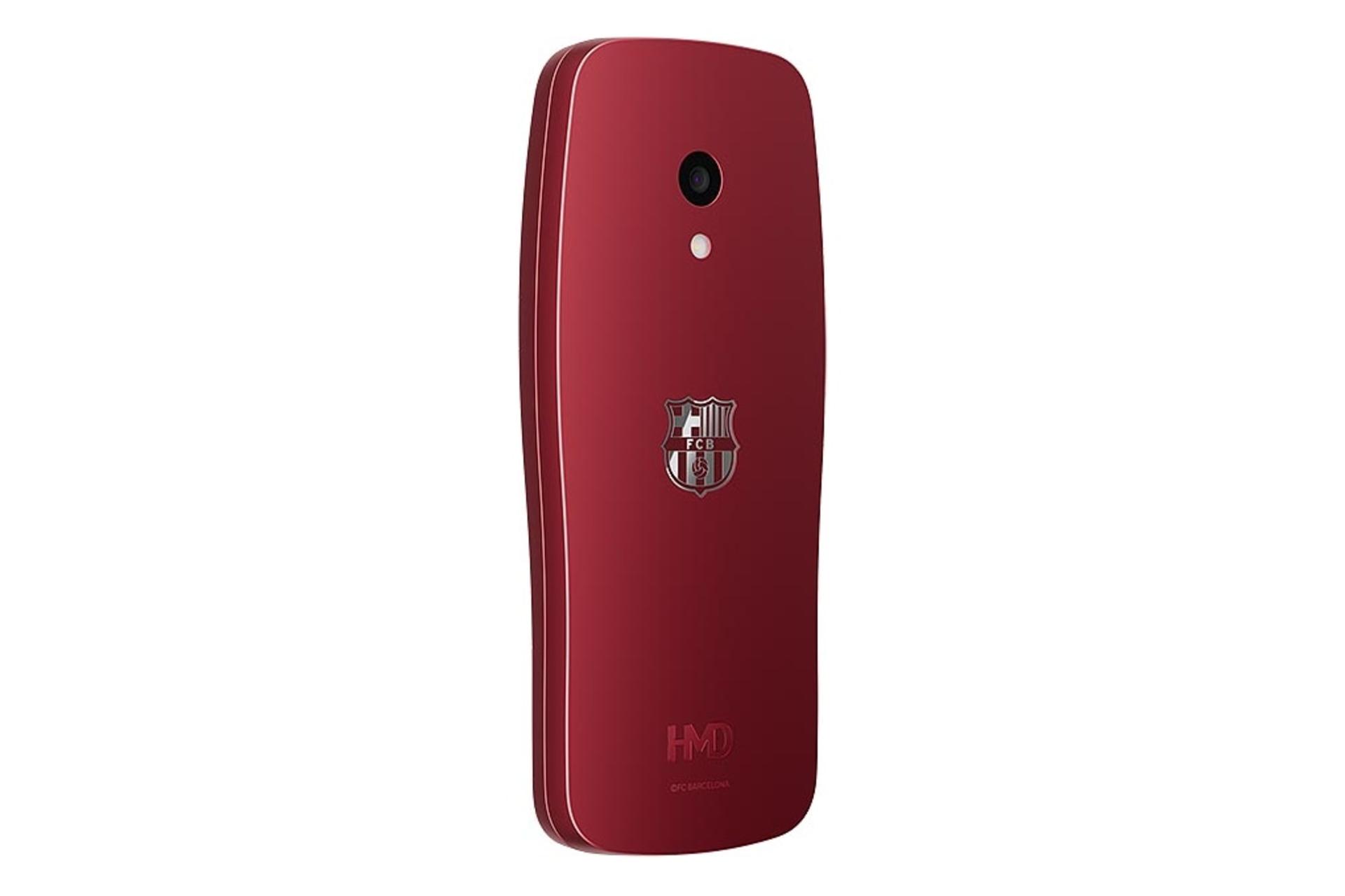 پنل پشت گوشی موبایل اچ ام دی HMD Barca 3210 قرمز طرح بارسا