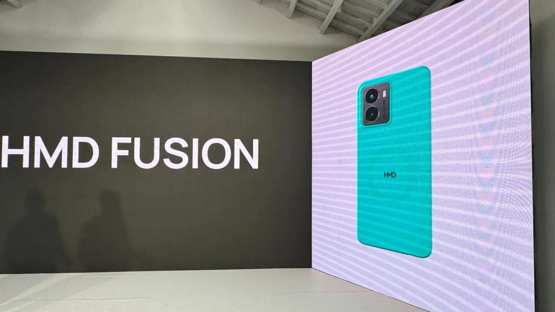 گوشی HMD Fusion از نمای پشت