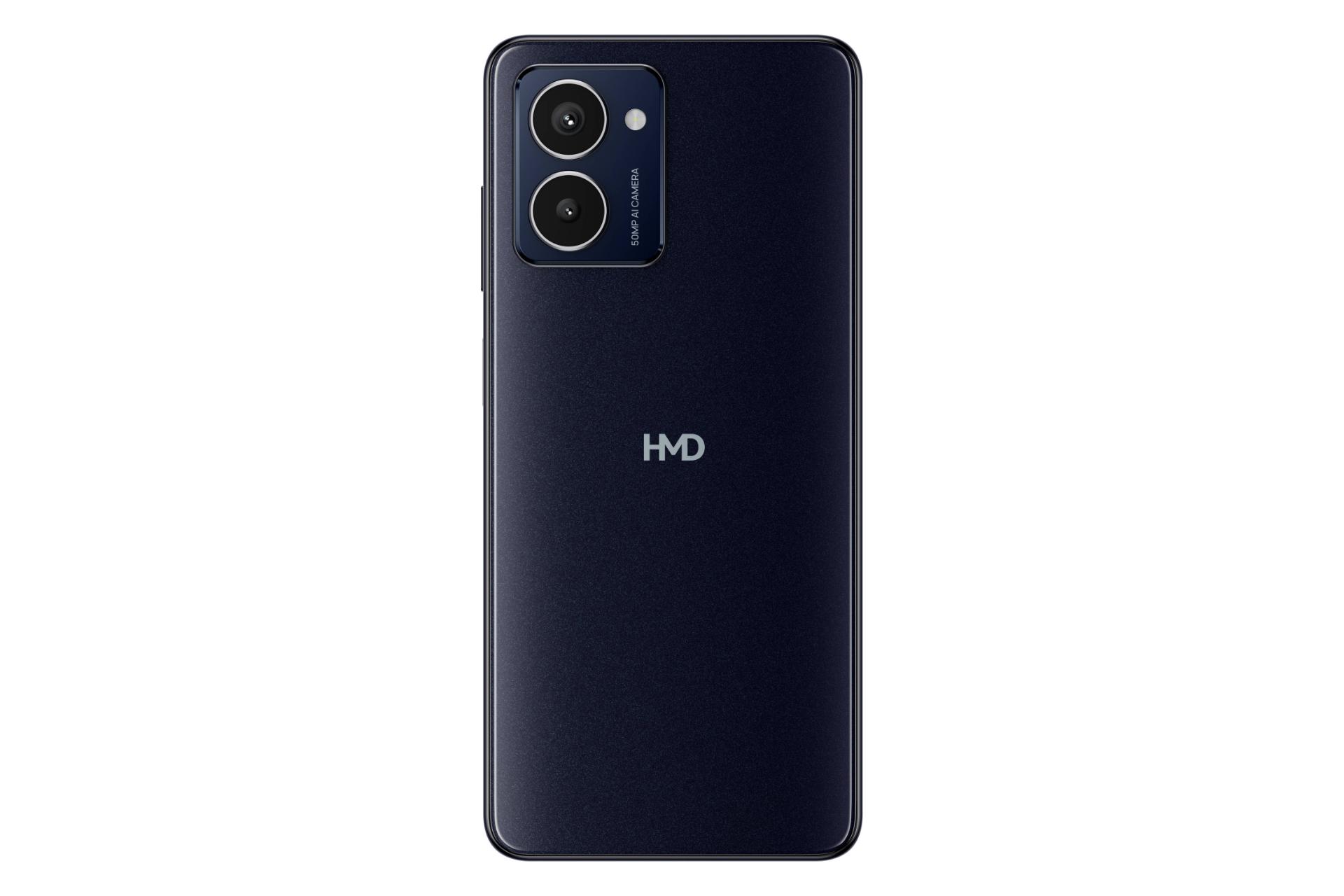 پنل پشت و چینش دوربین گوشی موبایل اچ ام دی پالس پرو سرمه ای تیره / HMD Pulse Pro
