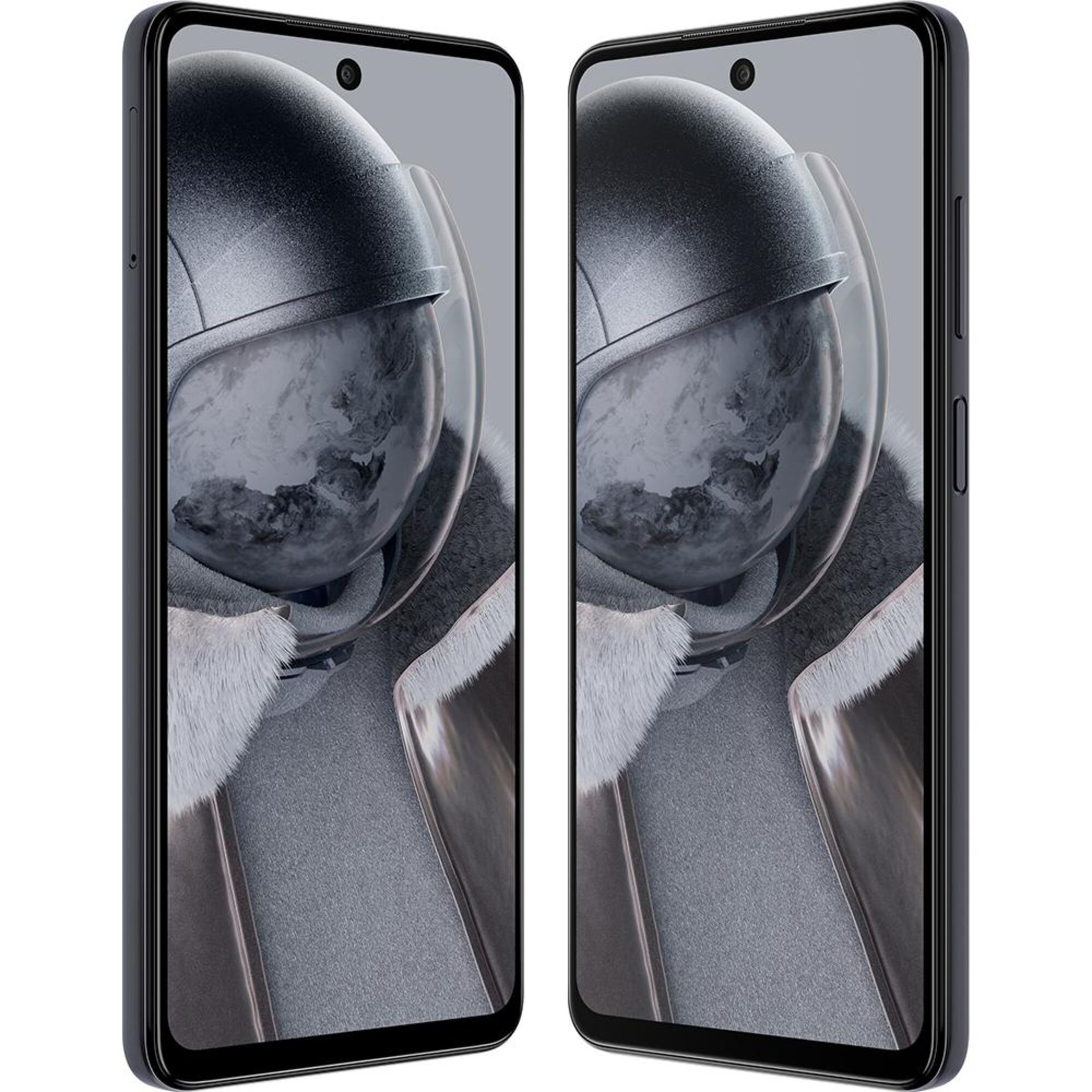 نمای پنل جلویی رنگ مشکی گوشی اچ‌ام‌دی مدل پالس پرو