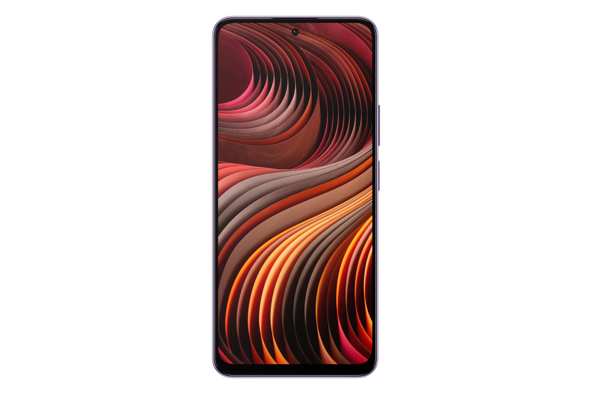 پنل جلو و صفحه نمایش گوشی موبایل اچ ام دی وایب 5G بنفش / HMD Vibe 5G