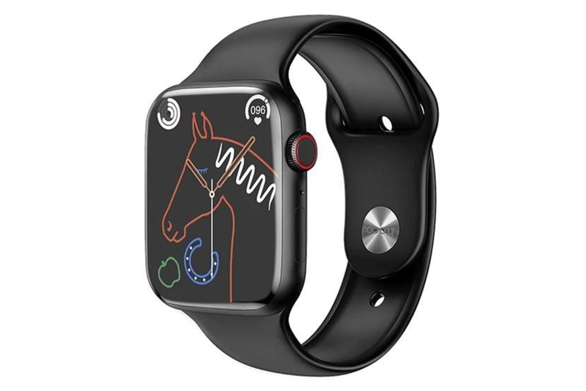 نمای سمت راست ساعت هوشمند هوکو Y12