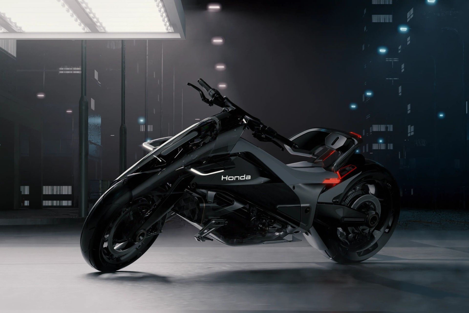 طراحی موتورسیکلت Outlier هوندا