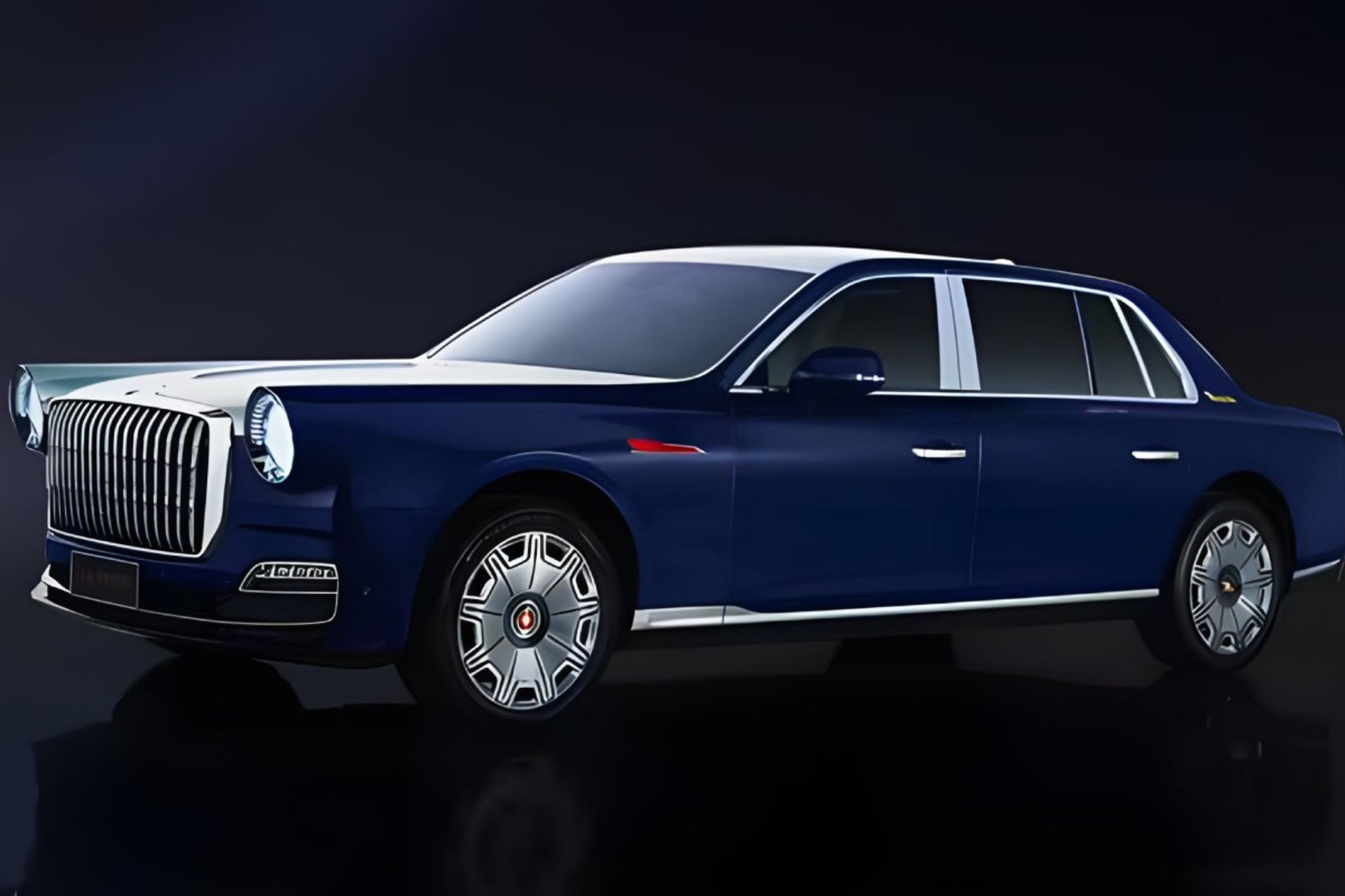 سدان لوکس چینی Hongqi Golden