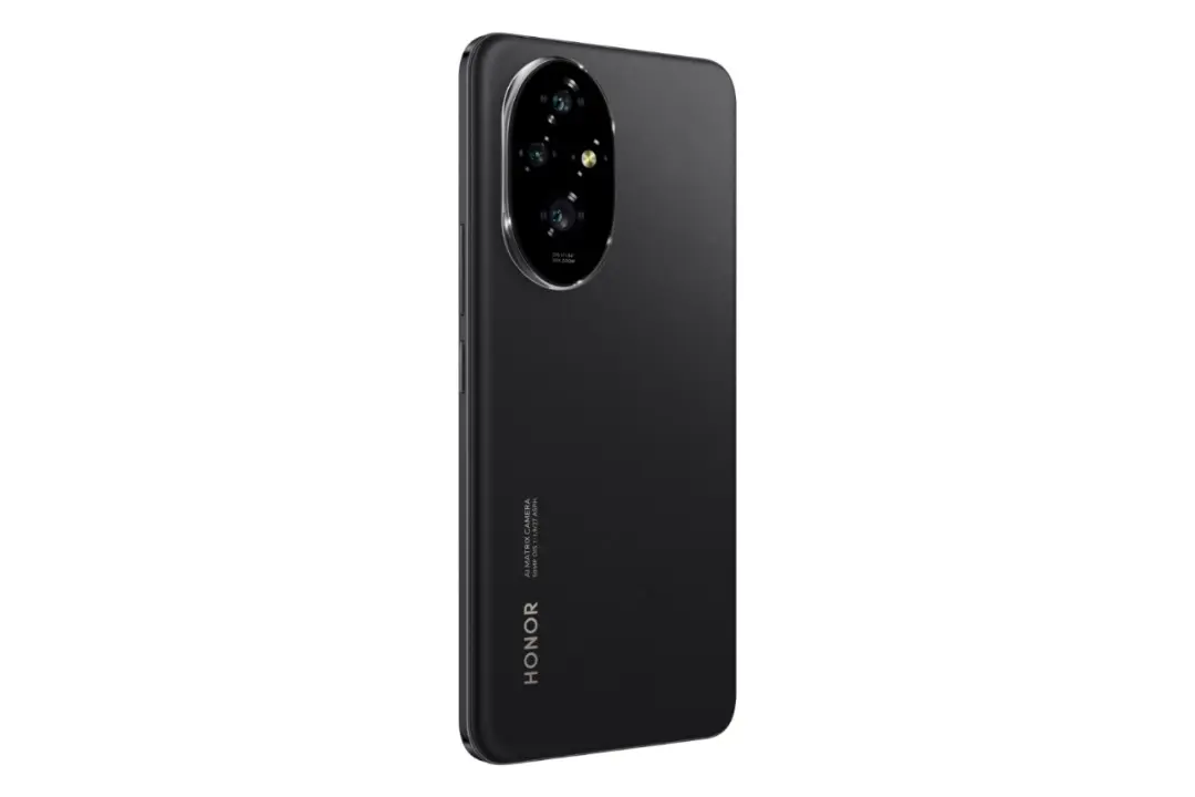 سمت چپ پنل پشت گوشی موبایل آنر HONOR 200 مشکی