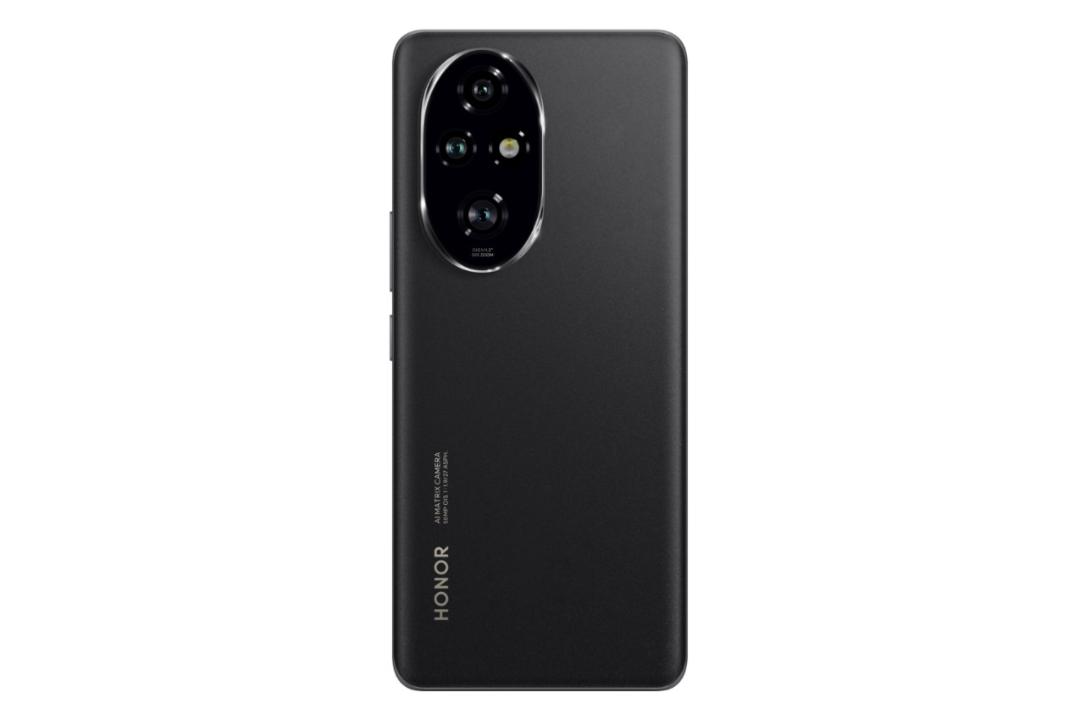 پنل پشت و چینش دوربین گوشی موبایل آنر 200 پرو مشکی / HONOR 200 Pro