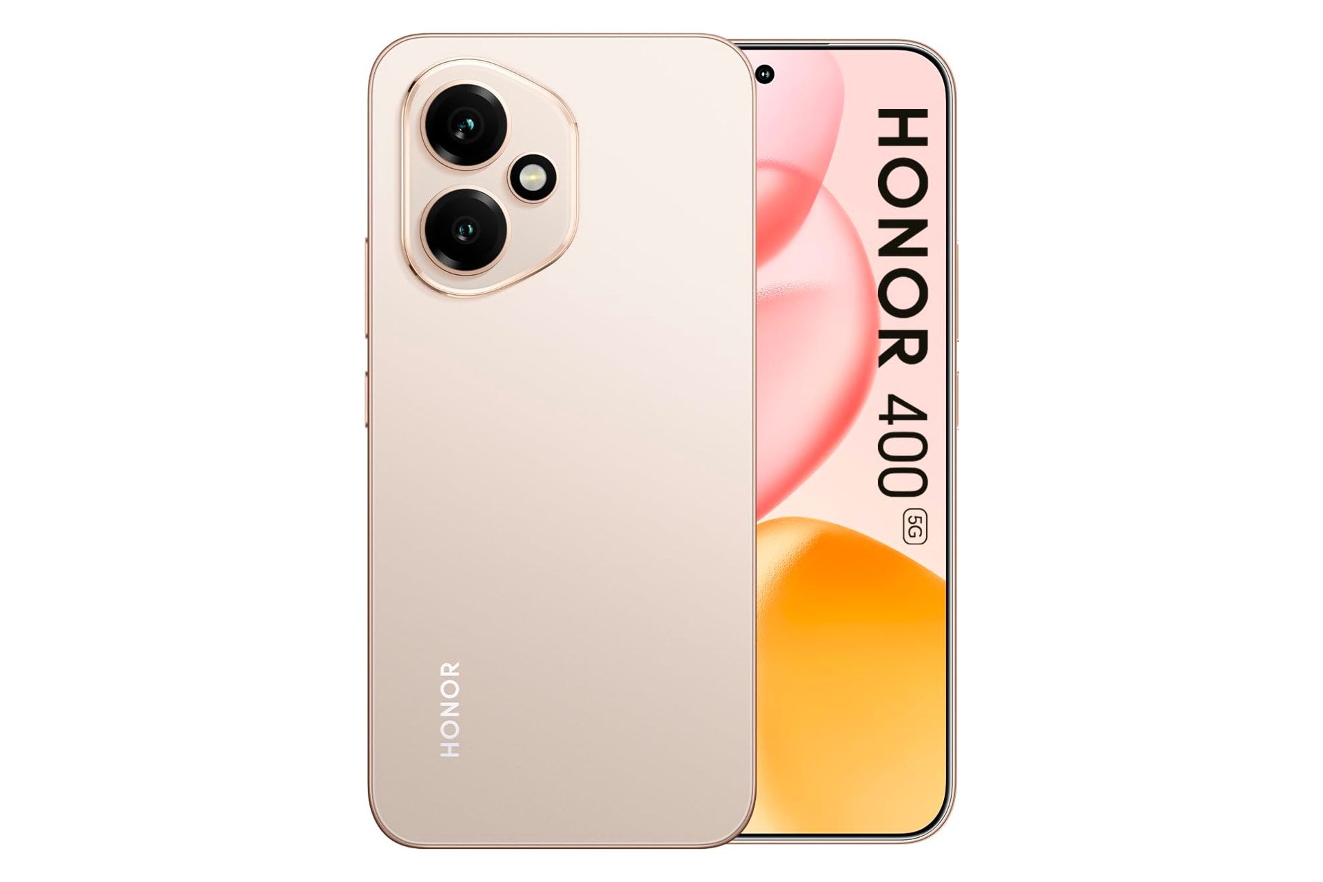 پنل جلو و پشت گوشی موبایل آنر HONOR 400 طلایی