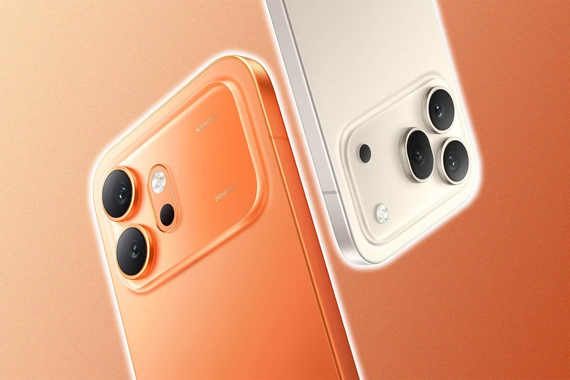 پنل پشت دو گوشی آنر ۶۰۰ و آنر ۶۰۰ پرو کنار هم