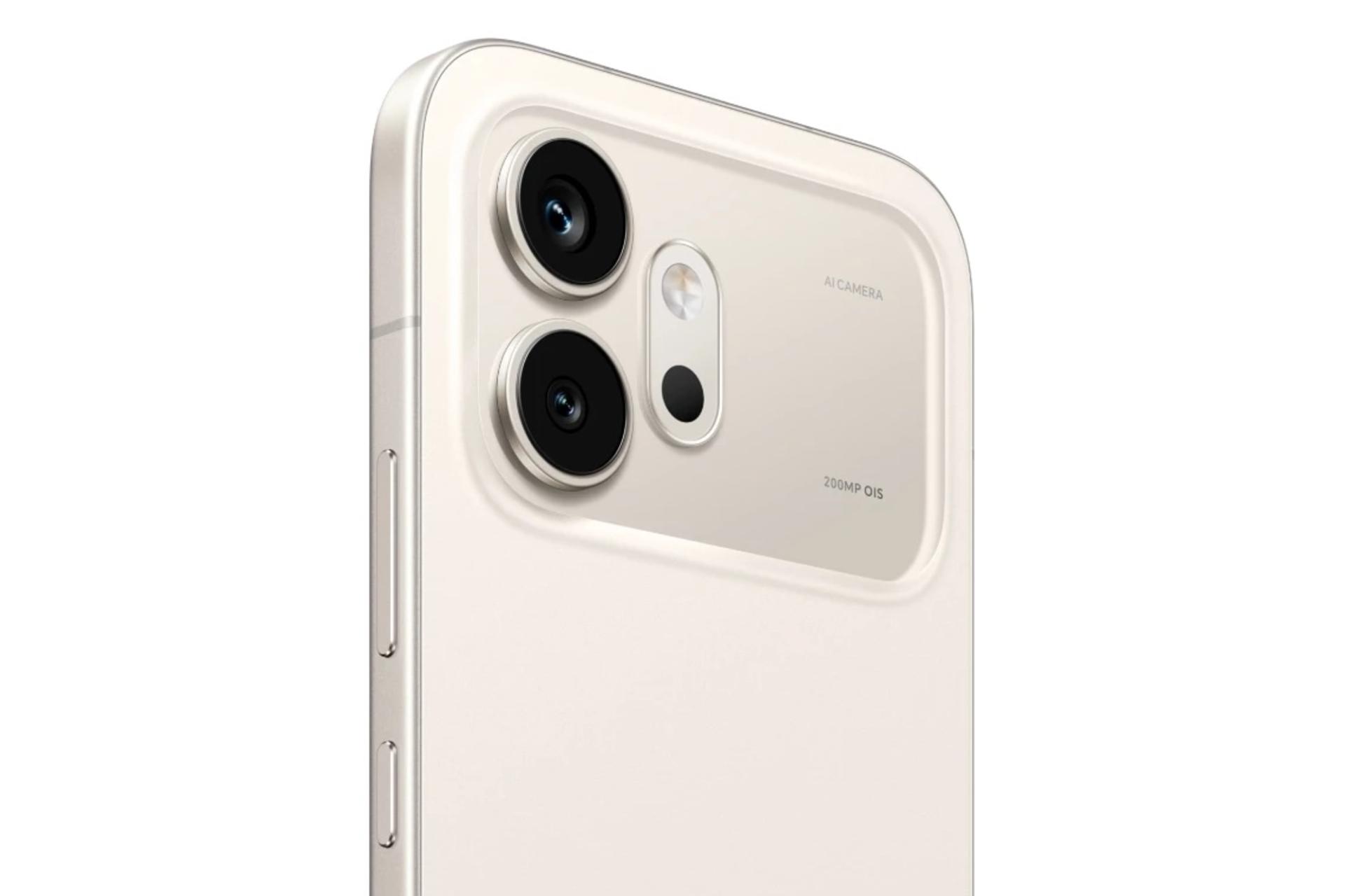 چینش دوربین گوشی موبایل آنر 600 سفید / HONOR 600