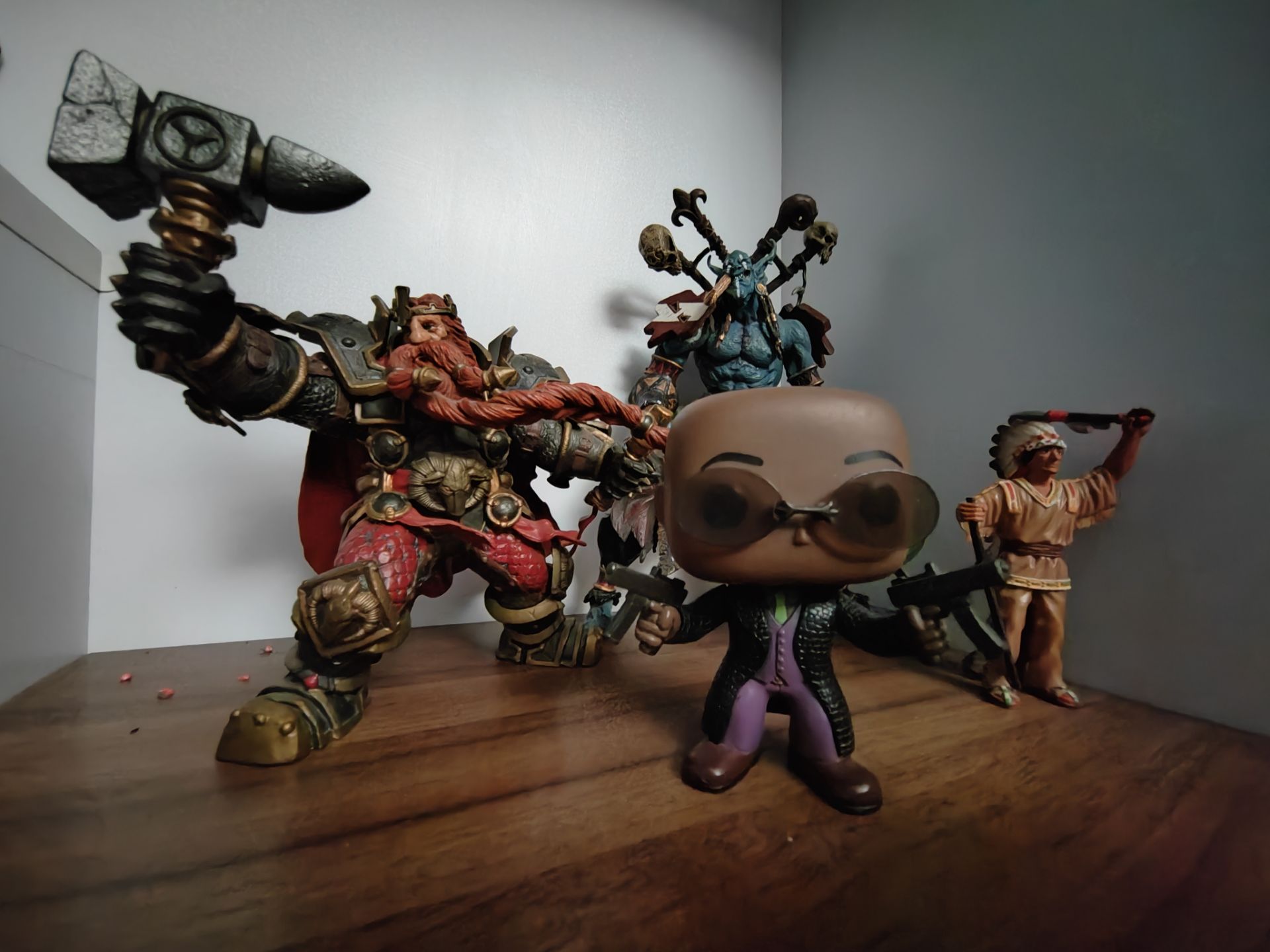 عکس ثبت شده با دوربین اولتراواید آنر ۷۰ در نور کم و فعال بودن Night Mode