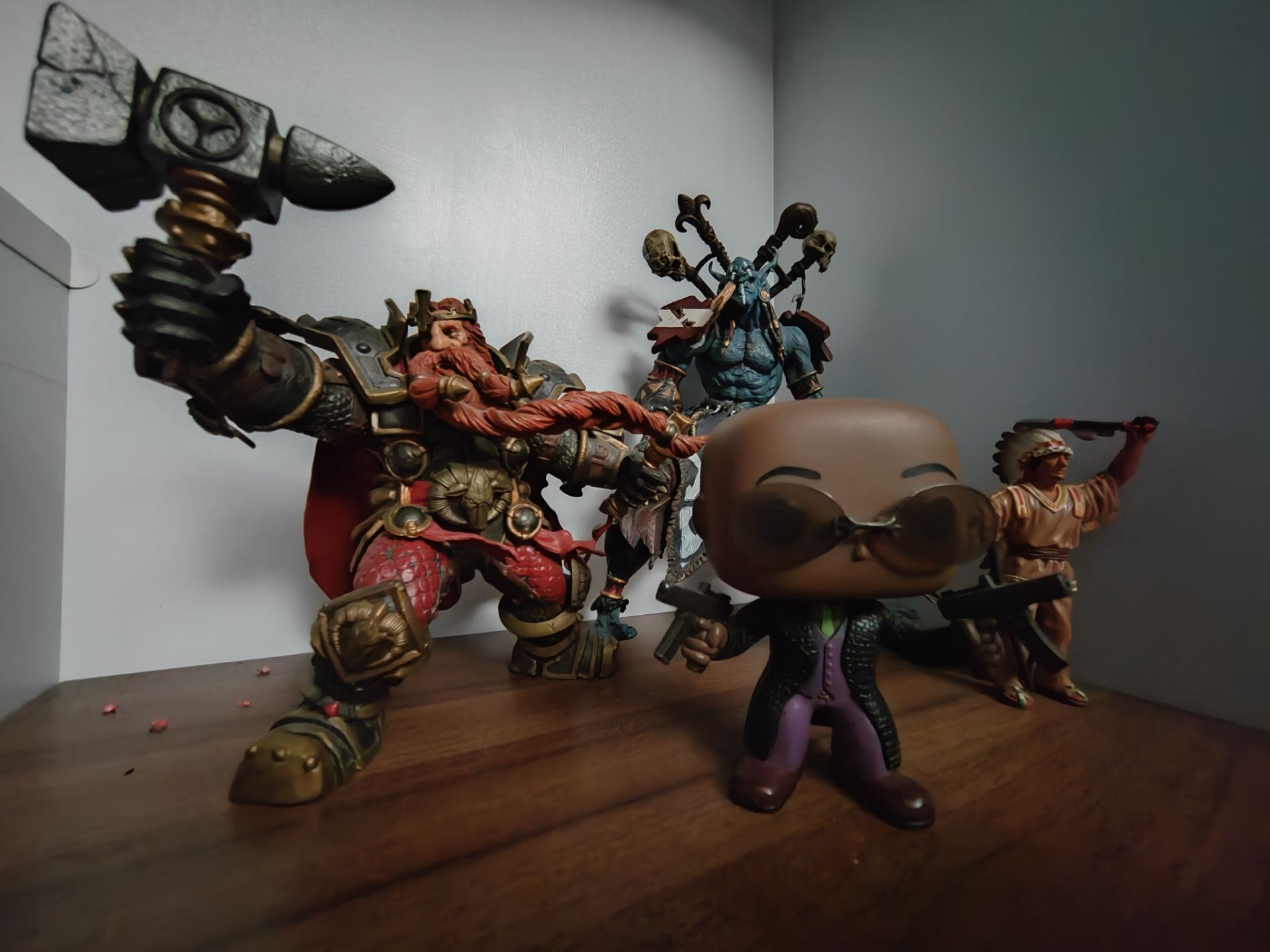 عکس ثبت شده با دوربین اولتراواید آنر ۷۰ در نور کم