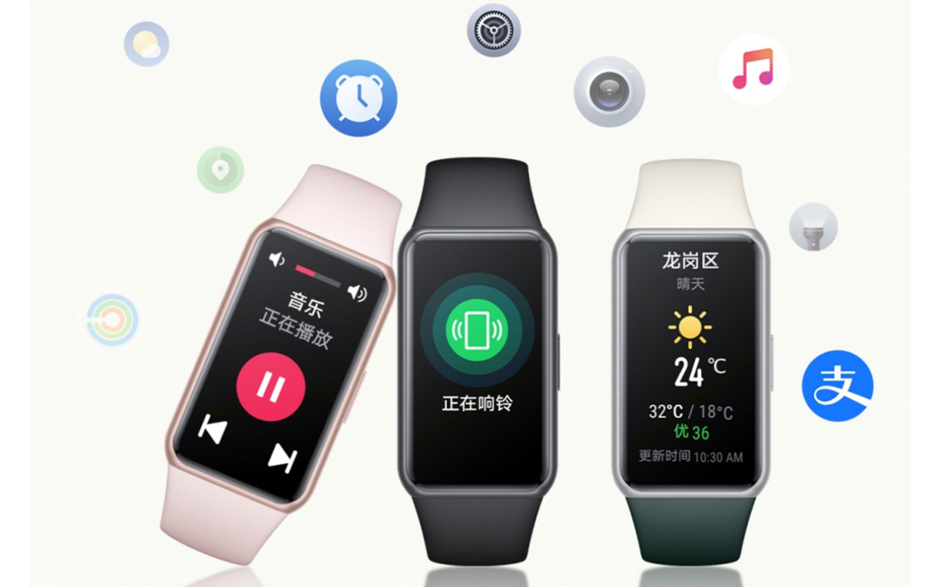 نمای جلوی آنر بند 7 NFC 