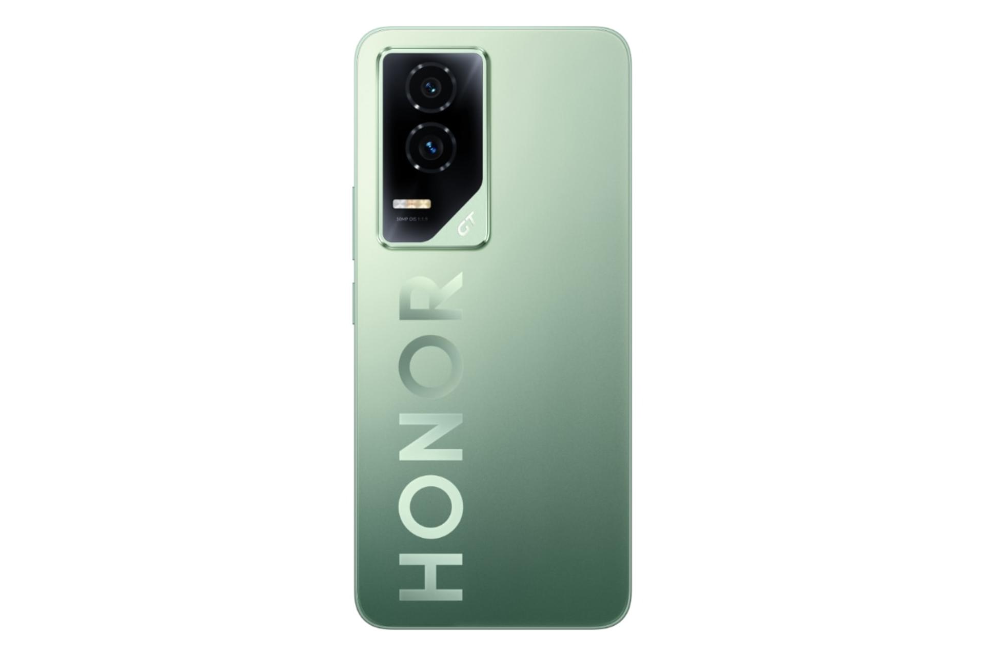 پنل پشت و چینش دوربین گوشی موبایل آنر HONOR GT سبز