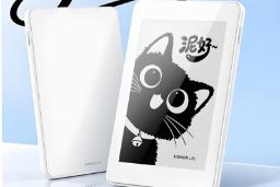 کتاب‌خوان الکترونیکی Honor Life S3 با تصویر گربه روی صفحه
