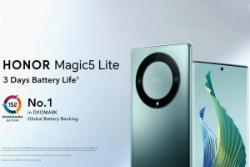 مقام اول Magic5 Lite آنر در DXOMARK برای عملکرد عالی باتری
