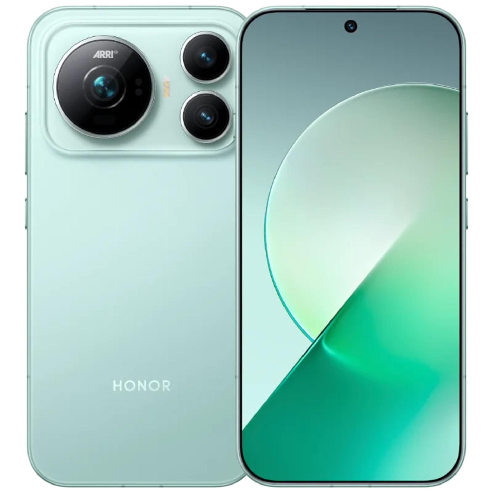 گوشی هوشمند آنر مجیک ۹ (Honor Magic 9) با رنگ سبز زیتونی و دوربین آرری (ARRI)