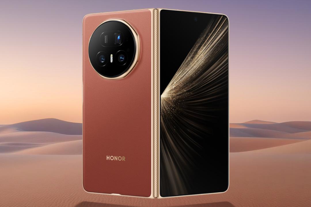 پنل جلو و پشت گوشی موبایل آنر مجیک V5 قهوه ای / HONOR Magic V5