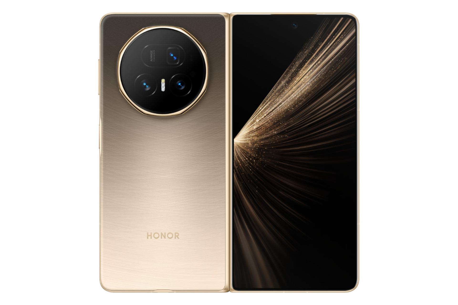 مرجع متخصصين ايران موبايل موبايل آنر مجيك V5 طلايي / HONOR Magic V5