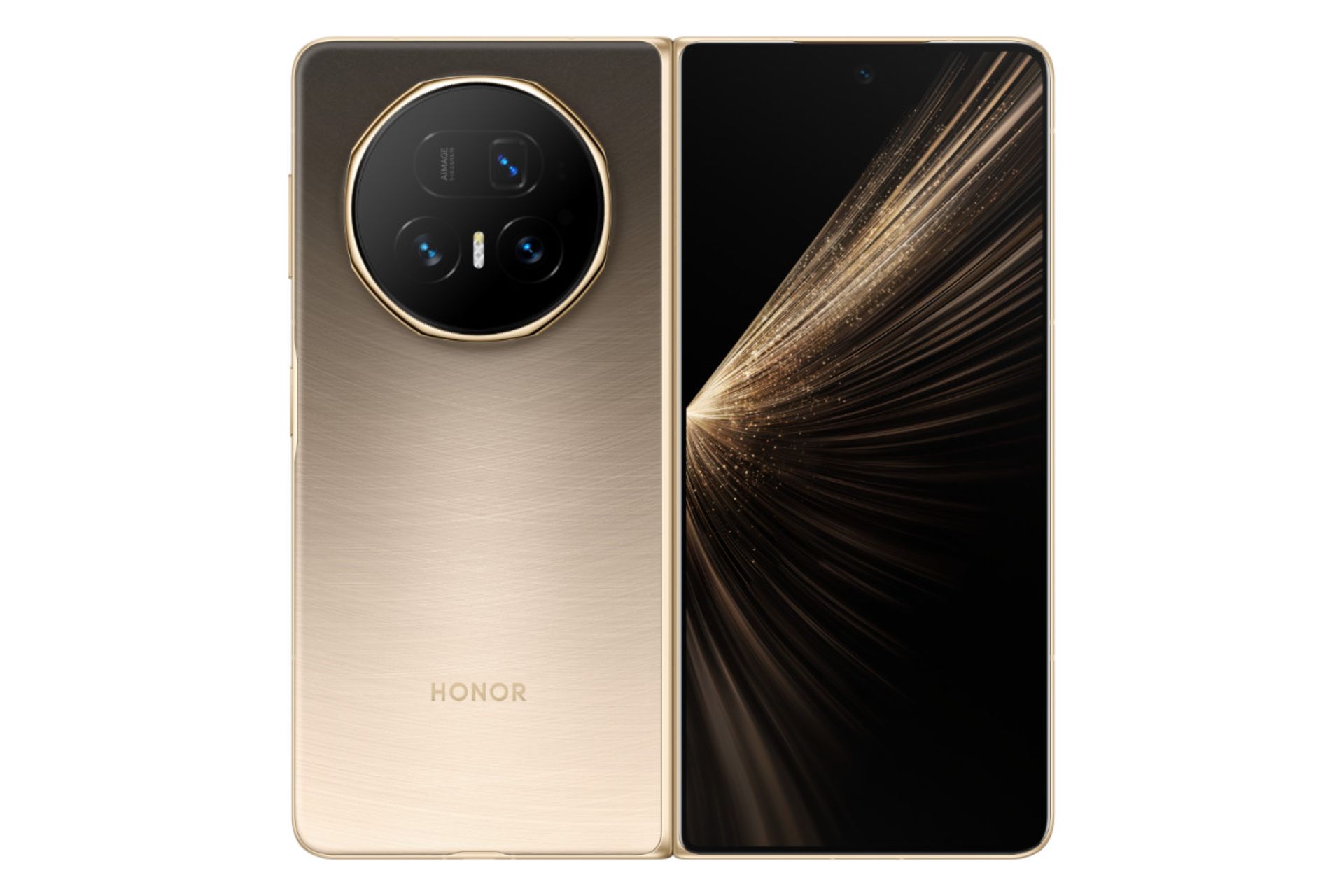 گوشی موبایل آنر مجیک V5 طلایی / HONOR Magic V5