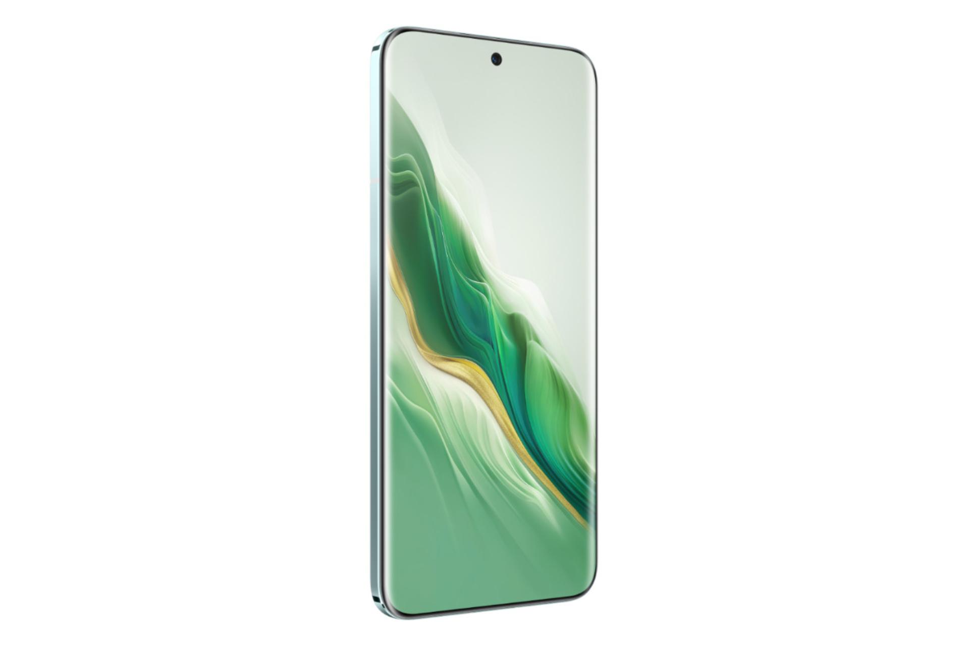 پنل جلو و صفحه نمایش گوشی موبایل آنر مجیک 6 فیروزه ای / HONOR Magic6