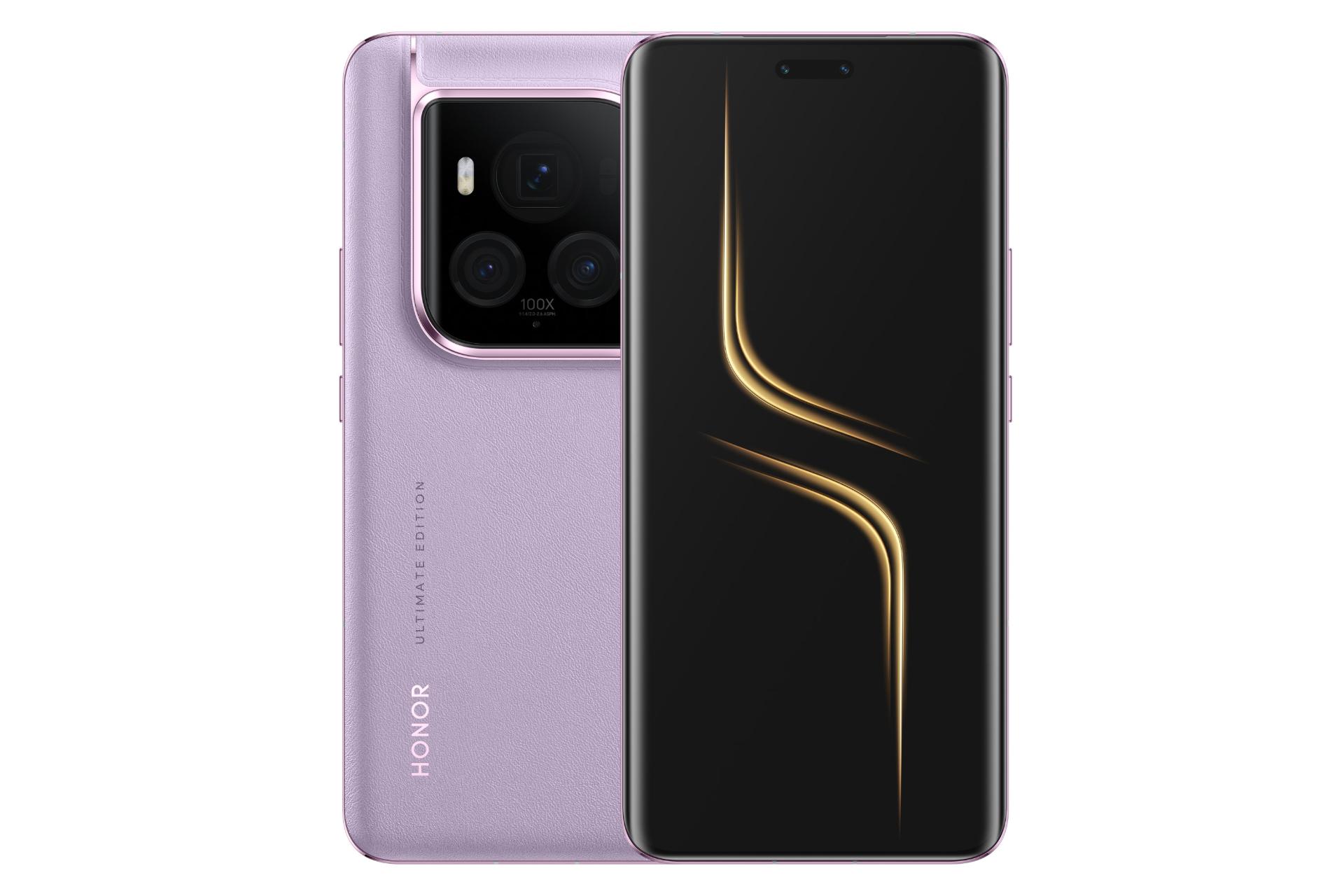 پنل جلو و پشت گوشی موبایل آنر مجیک 6 آلتیمیت ارغوانی / HONOR Magic6 Ultimate