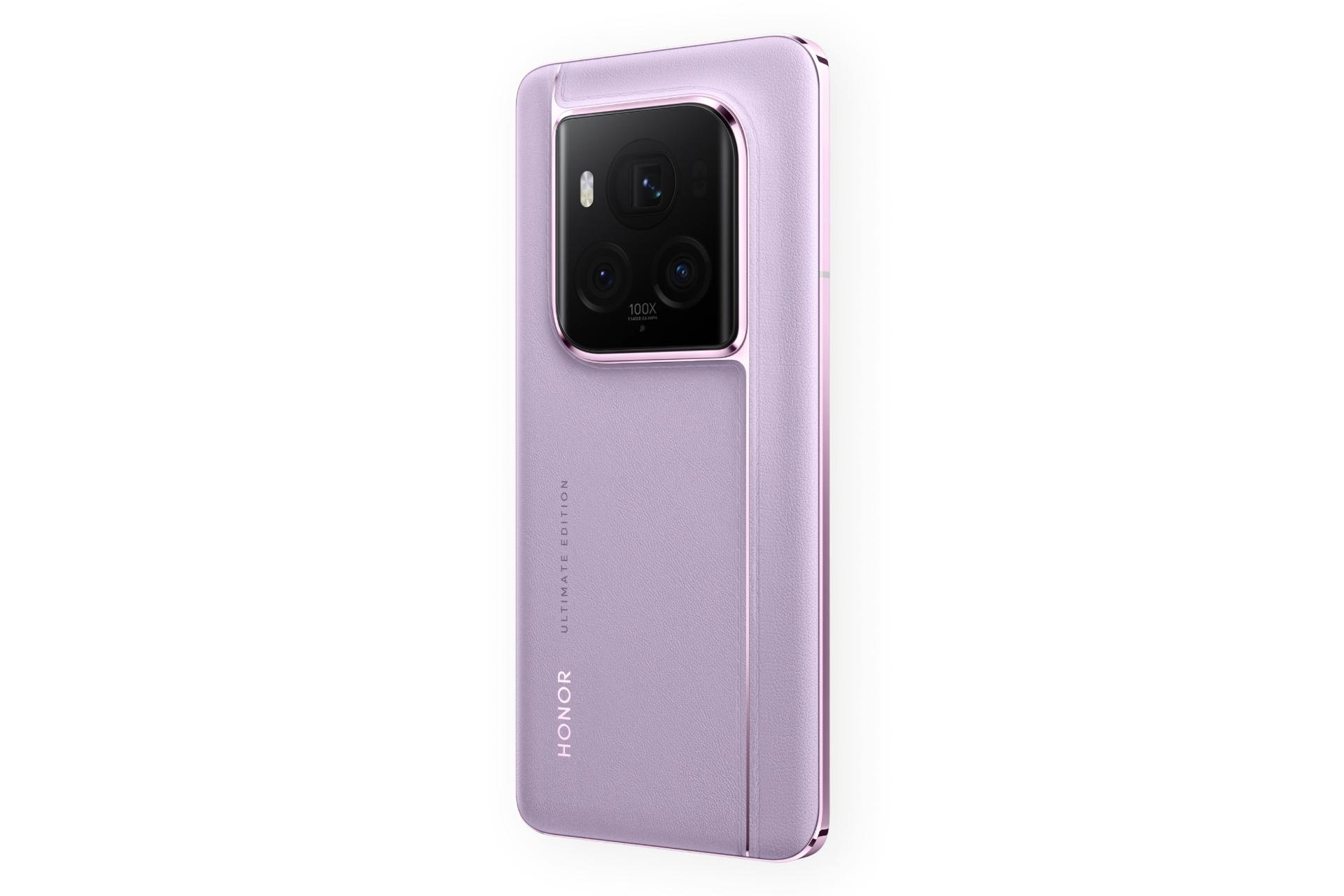 سمت راست پنل پشت گوشی موبایل آنر مجیک 6 آلتیمیت ارغوانی / HONOR Magic6 Ultimate