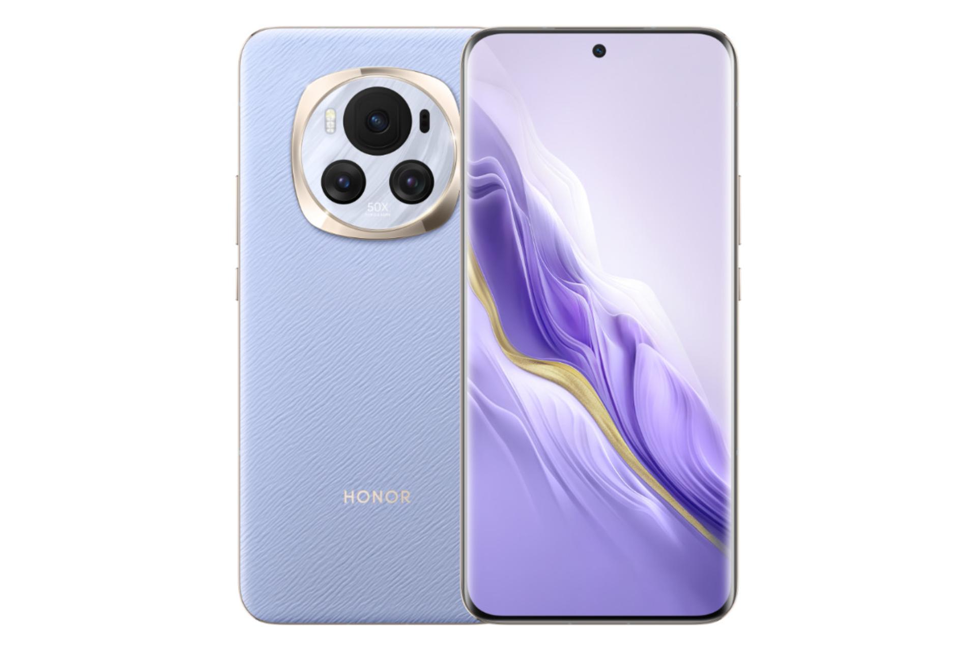 پنل جلو و پشت گوشی موبایل آنر مجیک 6 بنفش / HONOR Magic6