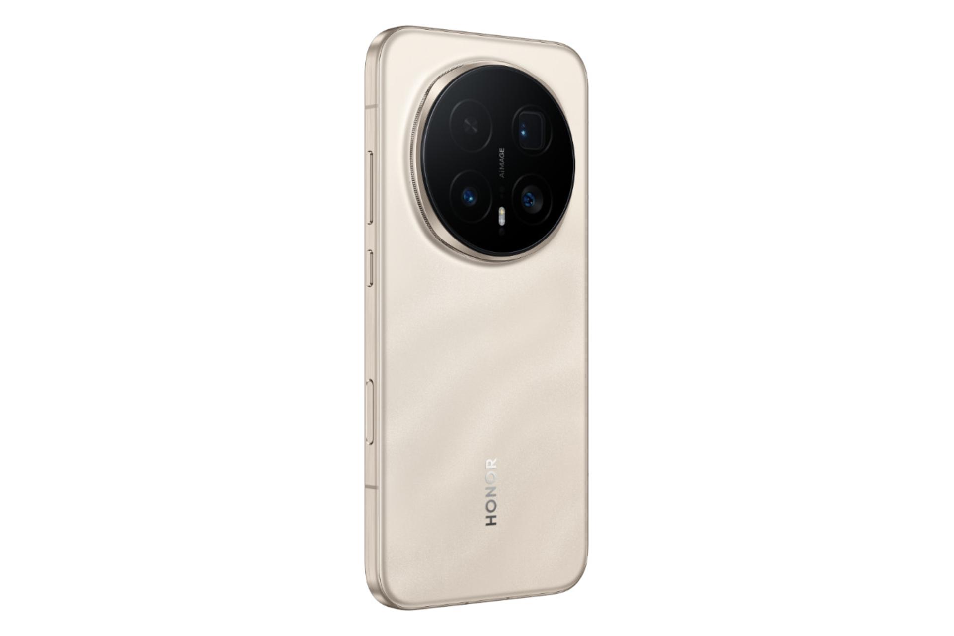 پنل پشت و چینش دوربین گوشی موبایل آنر مجیک 8 پرو طلایی / HONOR Magic8 Pro