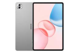 نمای کلی تبلت آنر پد 10 / HONOR Pad 10 با نمایشگر روشن و نمایش دوربین پنل پشت