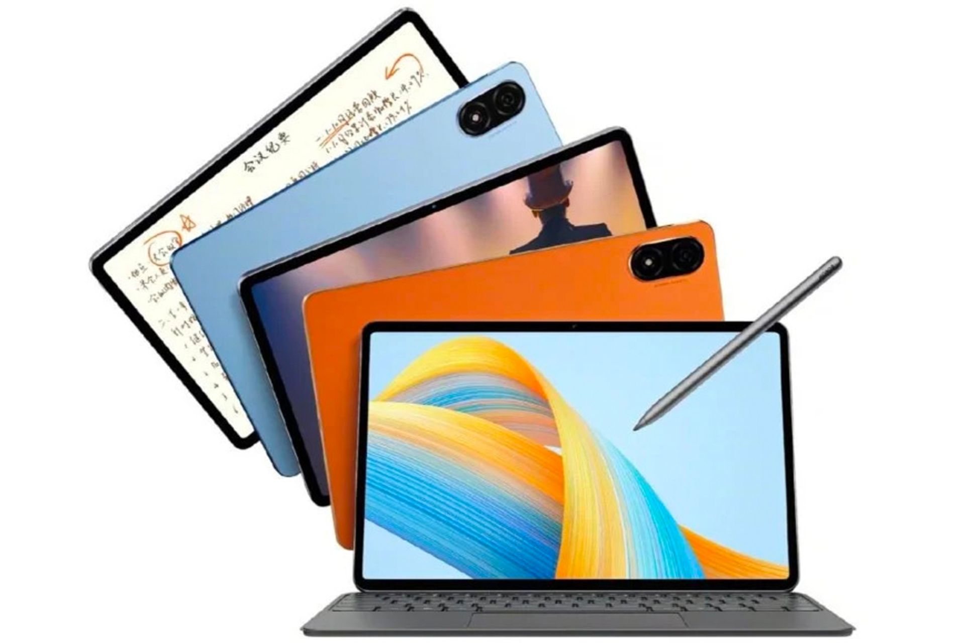 رنگ بندی تبلت آنر پد V8 با قلم لمسی