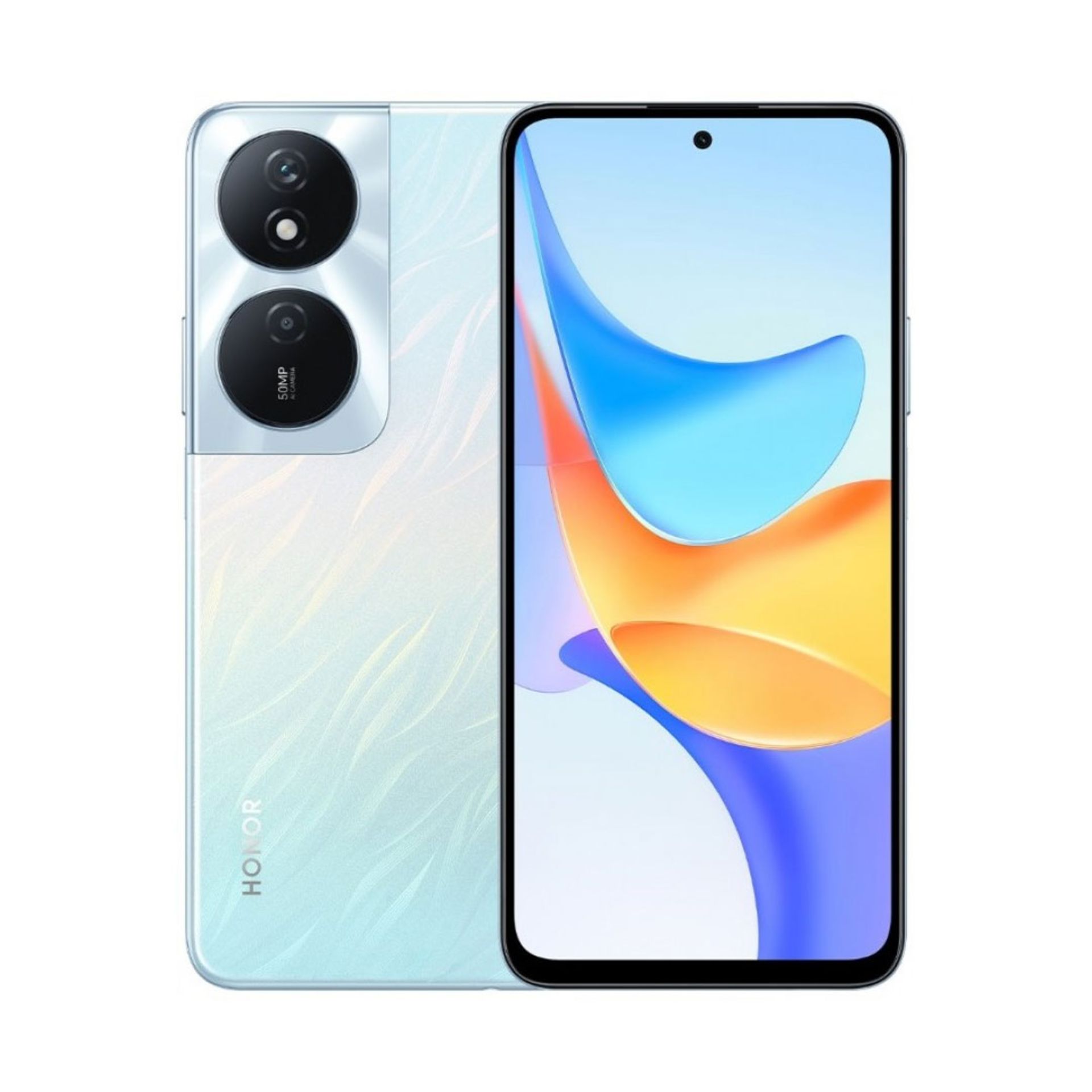 رنگ سفید گوشی آنر پلی ۵۰ پلاس