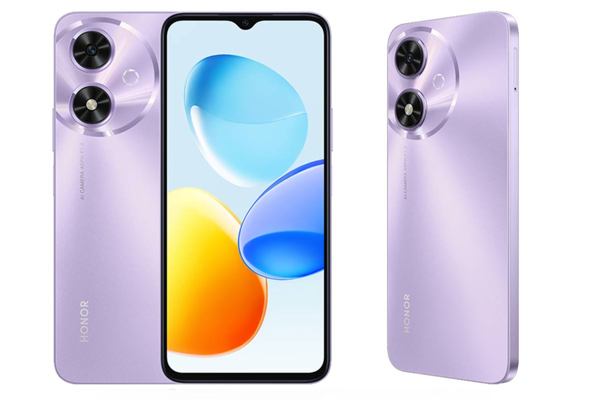 آنر پلی ۵۰ پنل جلو و پشت ارغوانی