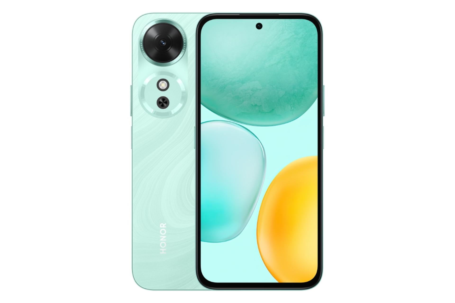 پنل جلو و پشت گوشی موبایل آنر پلی 60 سبز روشن / HONOR Play 60