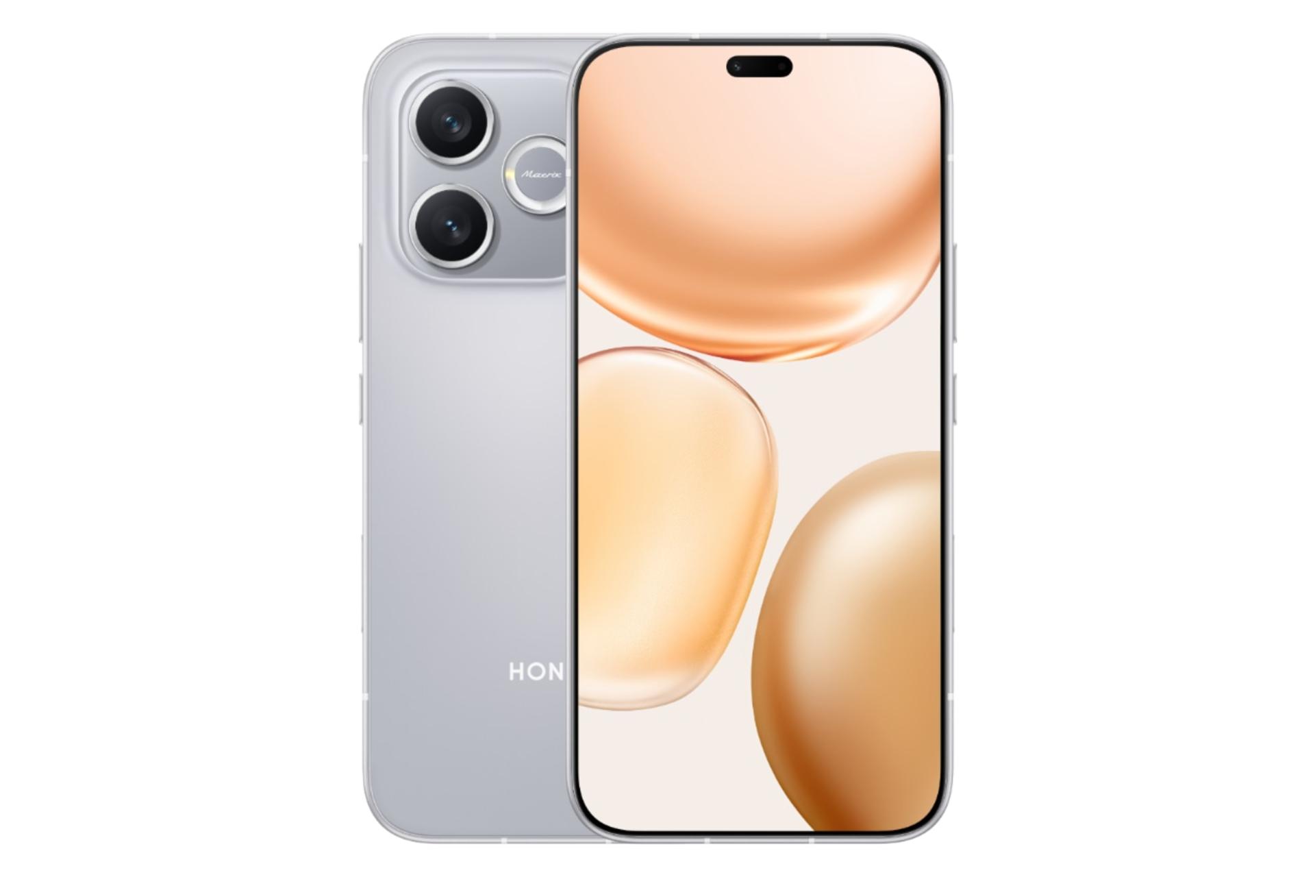 پنل جلو و پشت گوشی موبایل آنر پلی 11 پلاس نقره ای / HONOR Play11 Plus