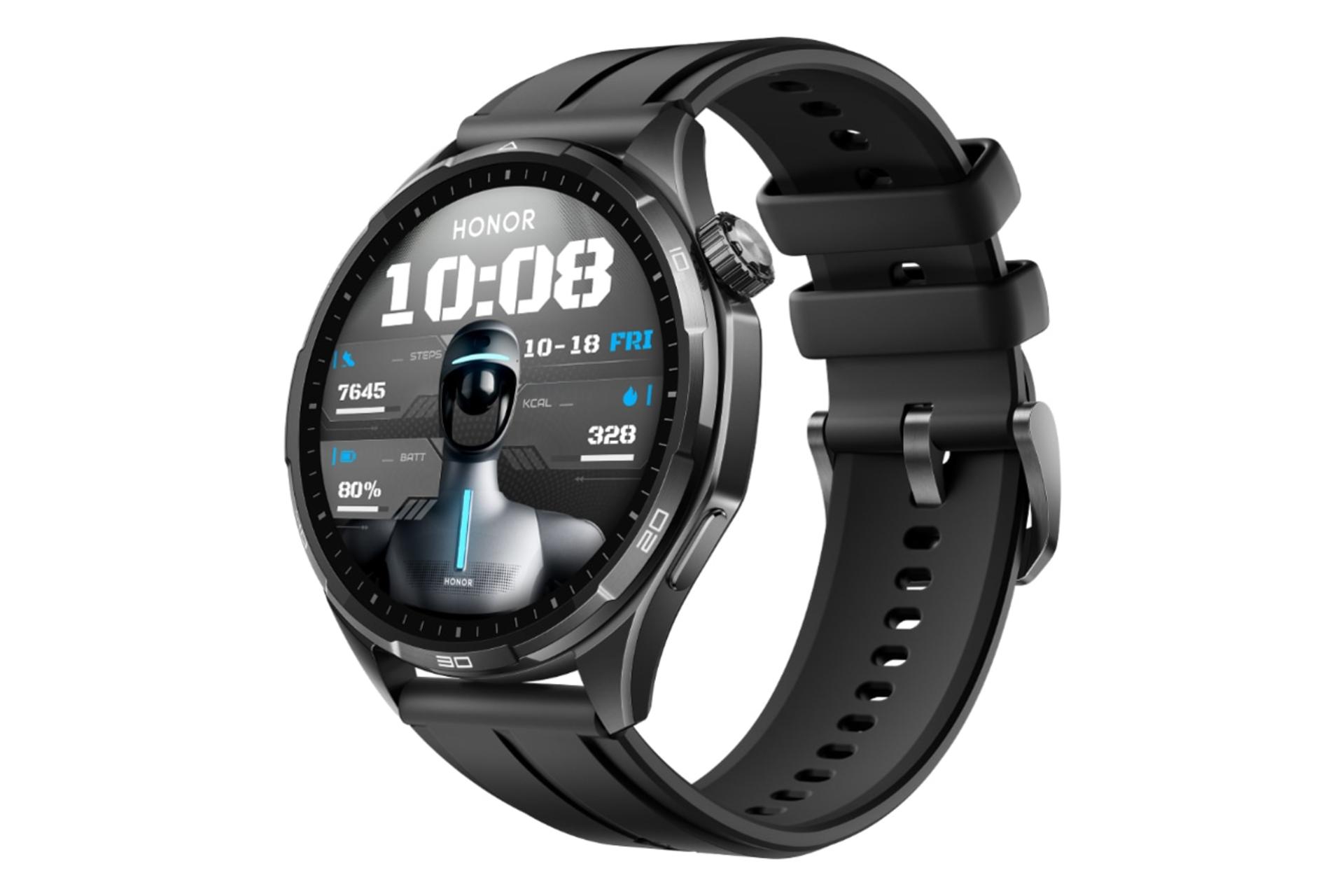 ساعت هوشمند آنر واچ 6 پلاس مشکی / HONOR Watch 6 Plus