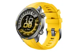 ساعت هوشمند آنر واچ 6 پرو استیل با بند زرد / HONOR Watch 6 Pro