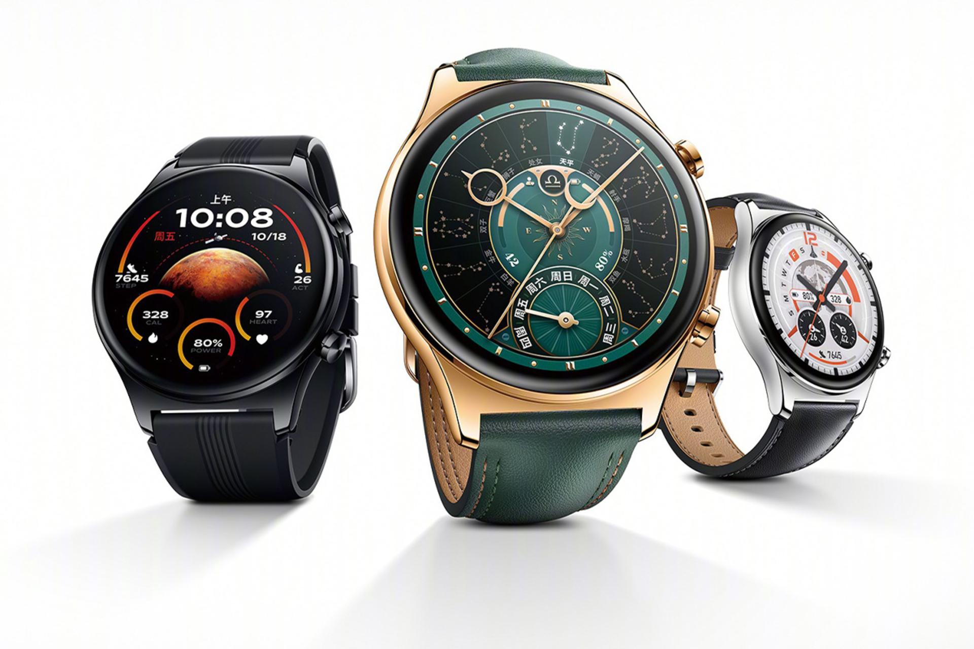 مرجع متخصصين ايران ساعت هوشمند آنر GS 4 در سه رنگ صدفي، مشكي و بژ