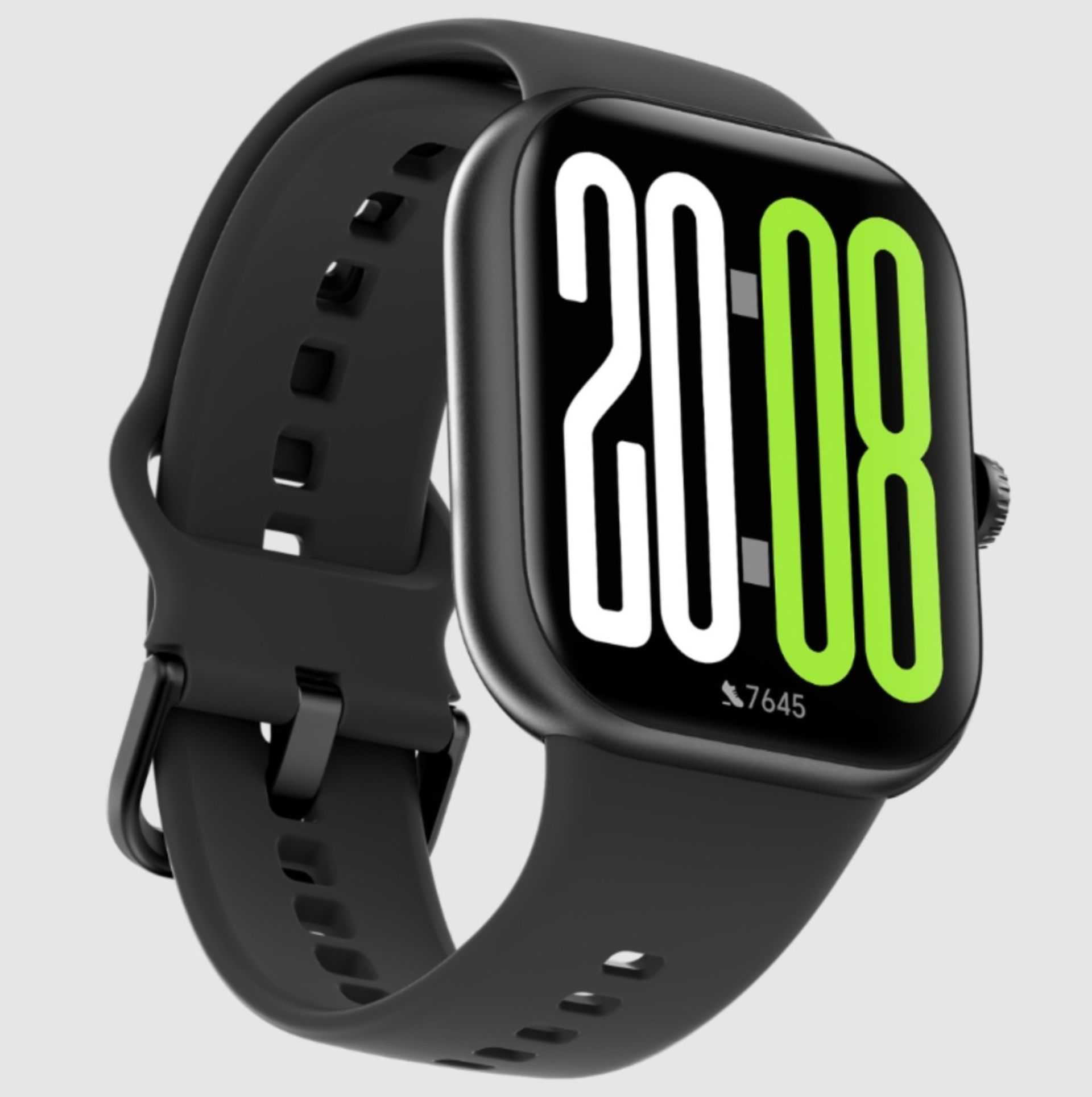 نمای جلو ساعت هوشمند آنر واچ X5 رنگ مشکی