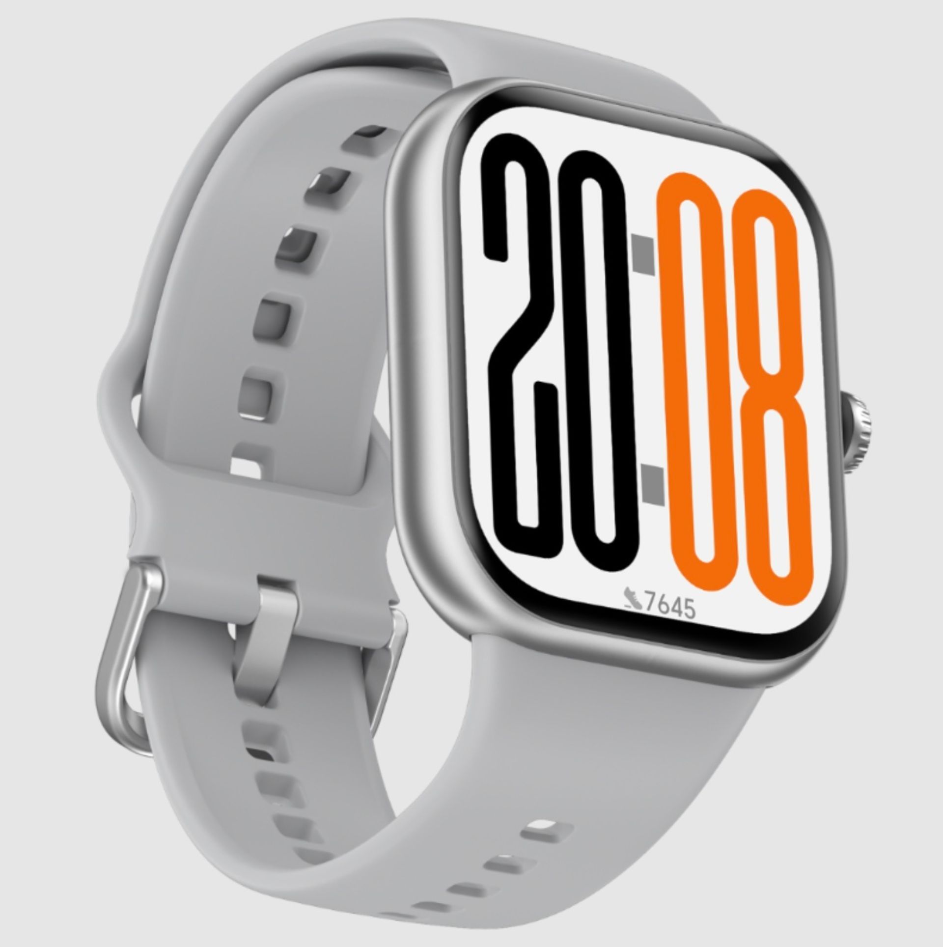 نمای جلو ساعت هوشمند آنر واچ X5 رنگ سفید