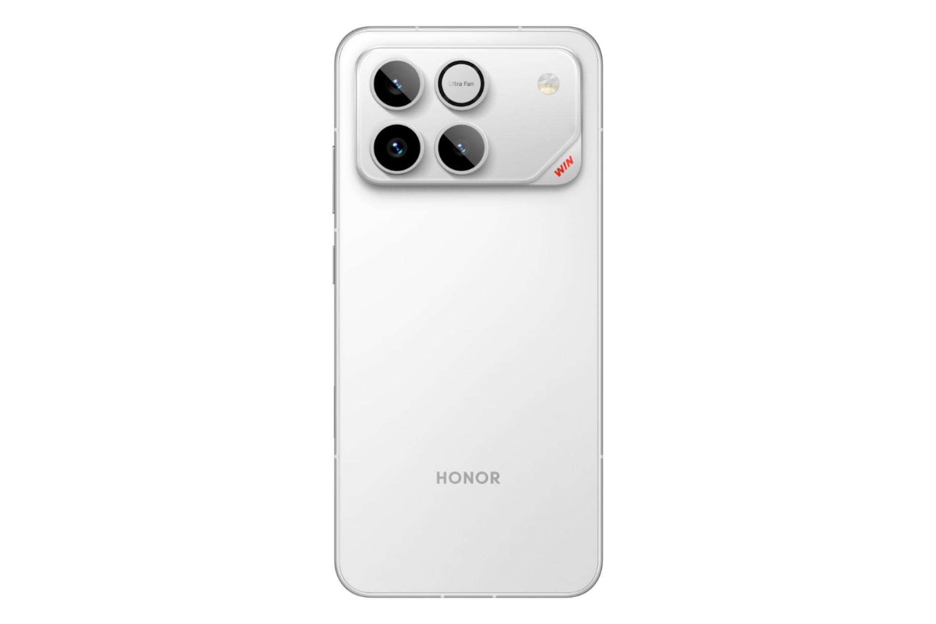 پنل پشت و چینش دوربین گوشی موبایل آنر HONOR Win سفید