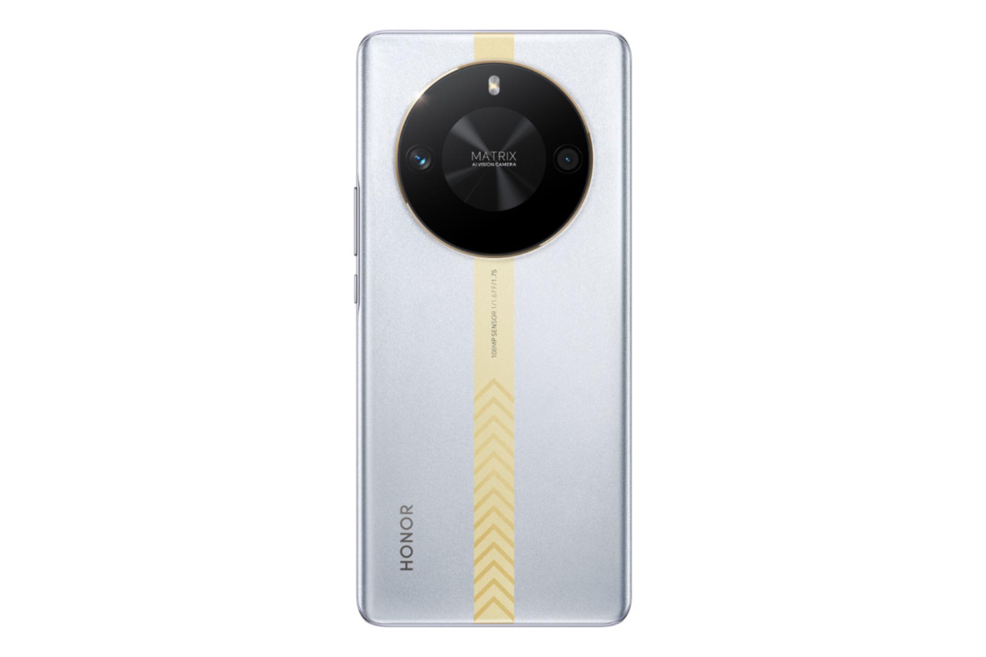 پنل پشت و چینش دوربین گوشی موبایل آنر HONOR X50 GT نقره ای