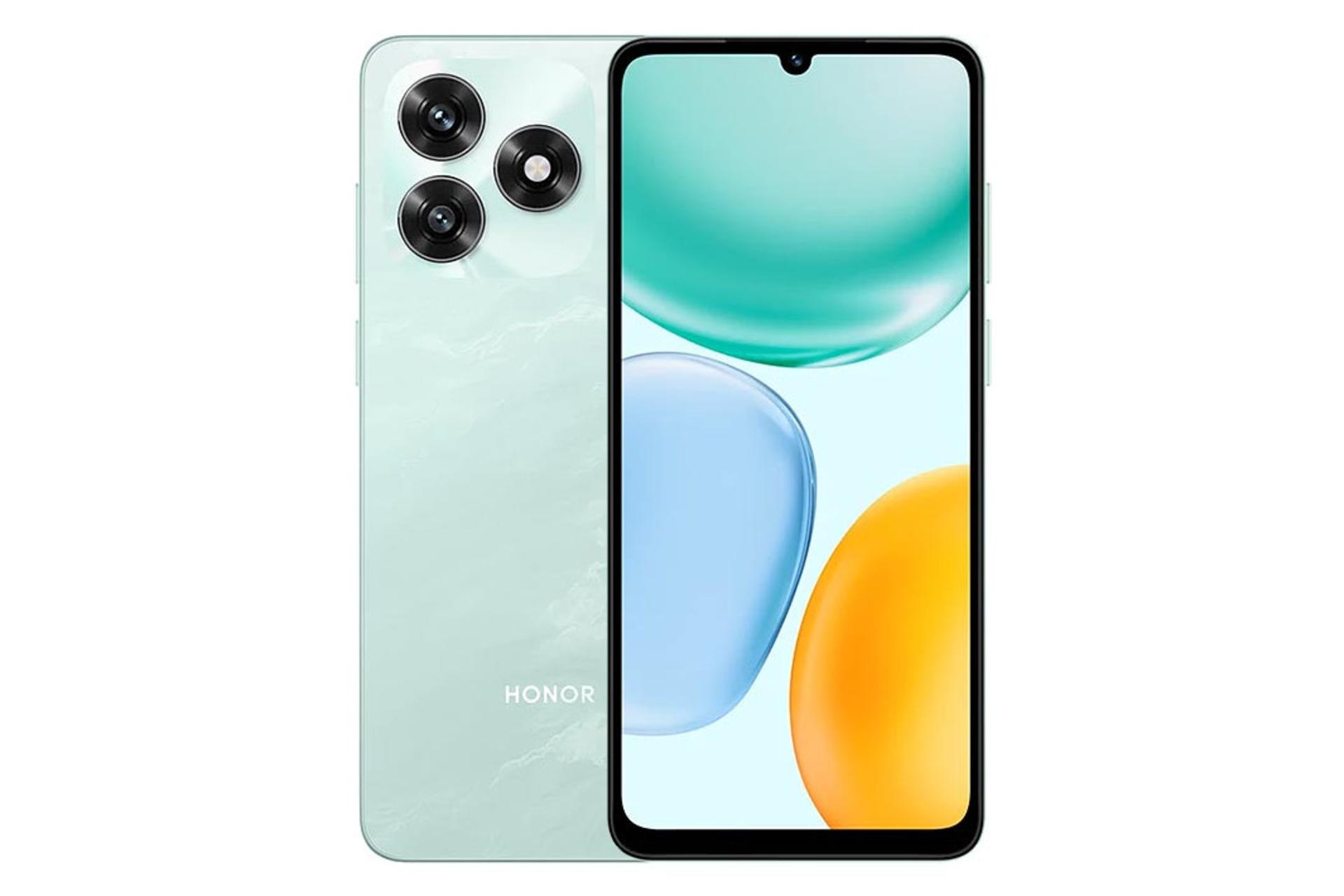 پنل جلو و پشت گوشی موبایل آنر HONOR X5c فیروزه ای