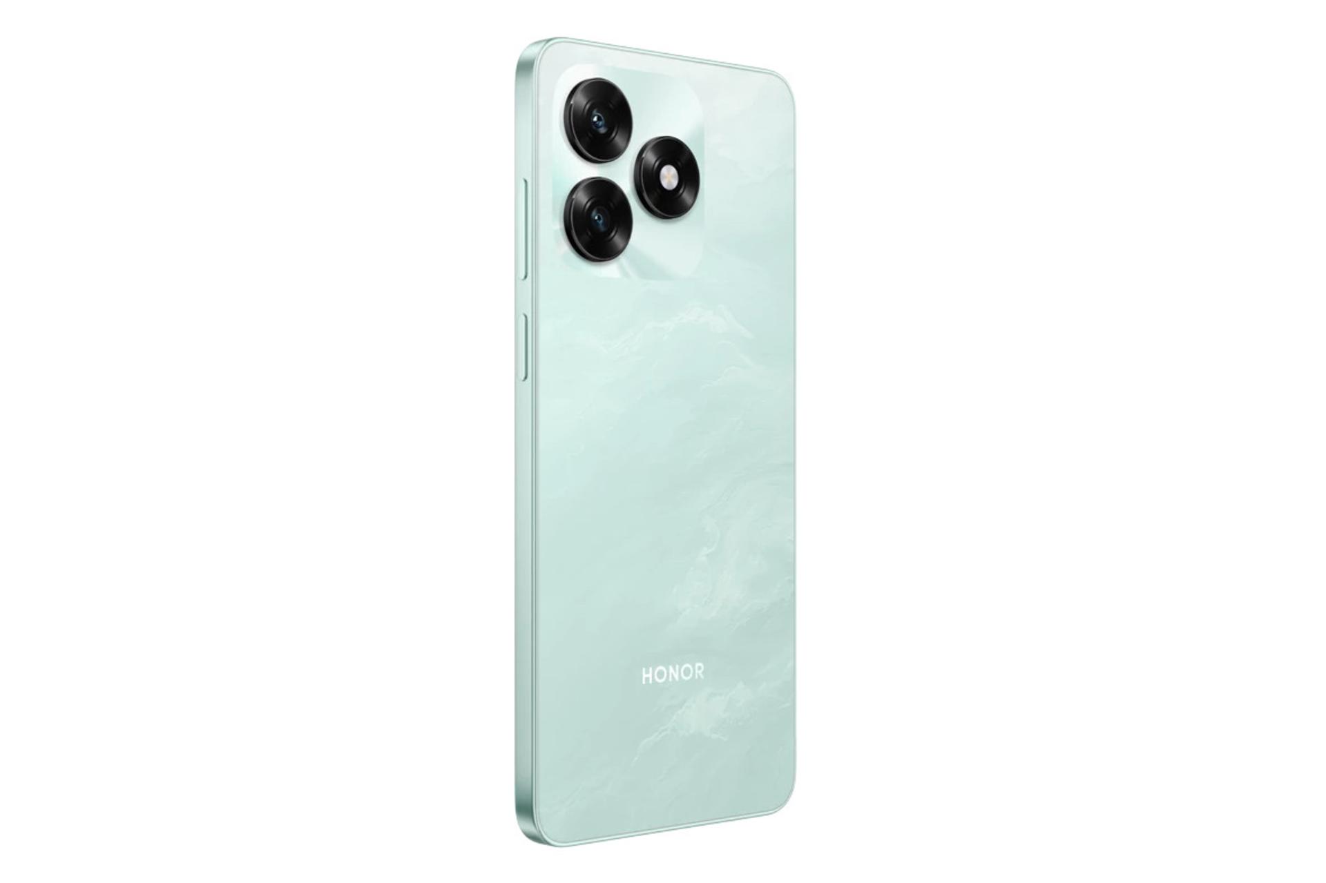 سمت چپ پنل پشت گوشی موبایل آنر X5c پلاس فیروزه ای / HONOR X5c Plus