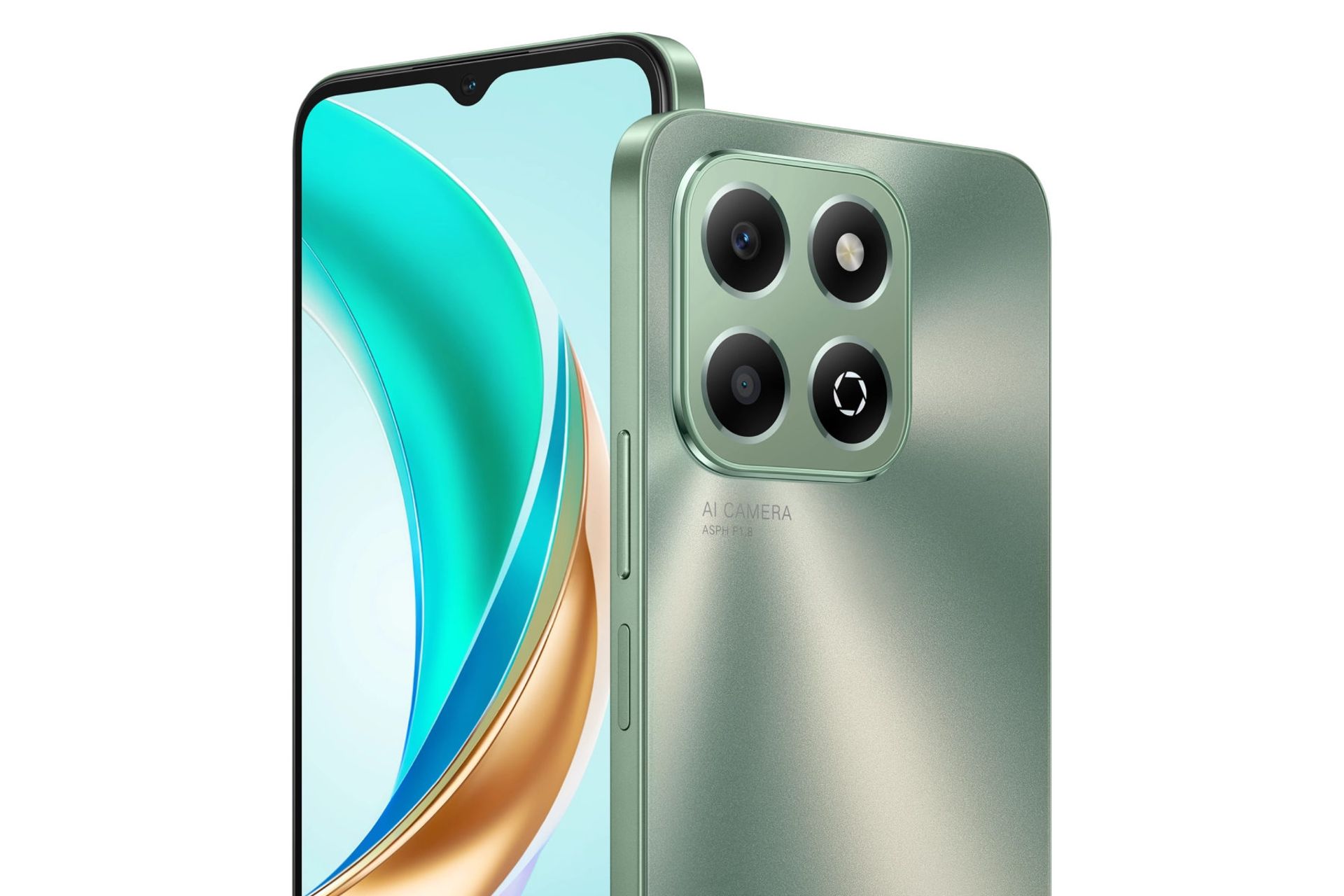 چینش دوربین گوشی موبایل آنر HONOR X6b سبز