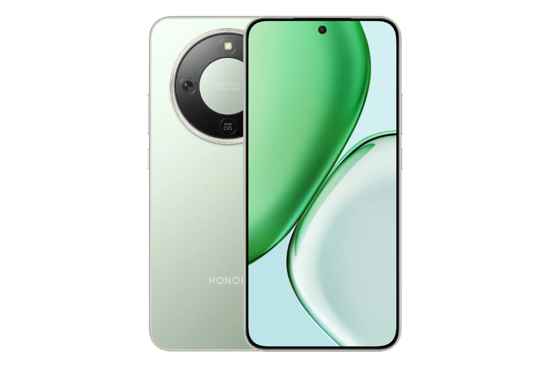 پنل جلو و پشت گوشی موبایل آنر HONOR X70 سبز