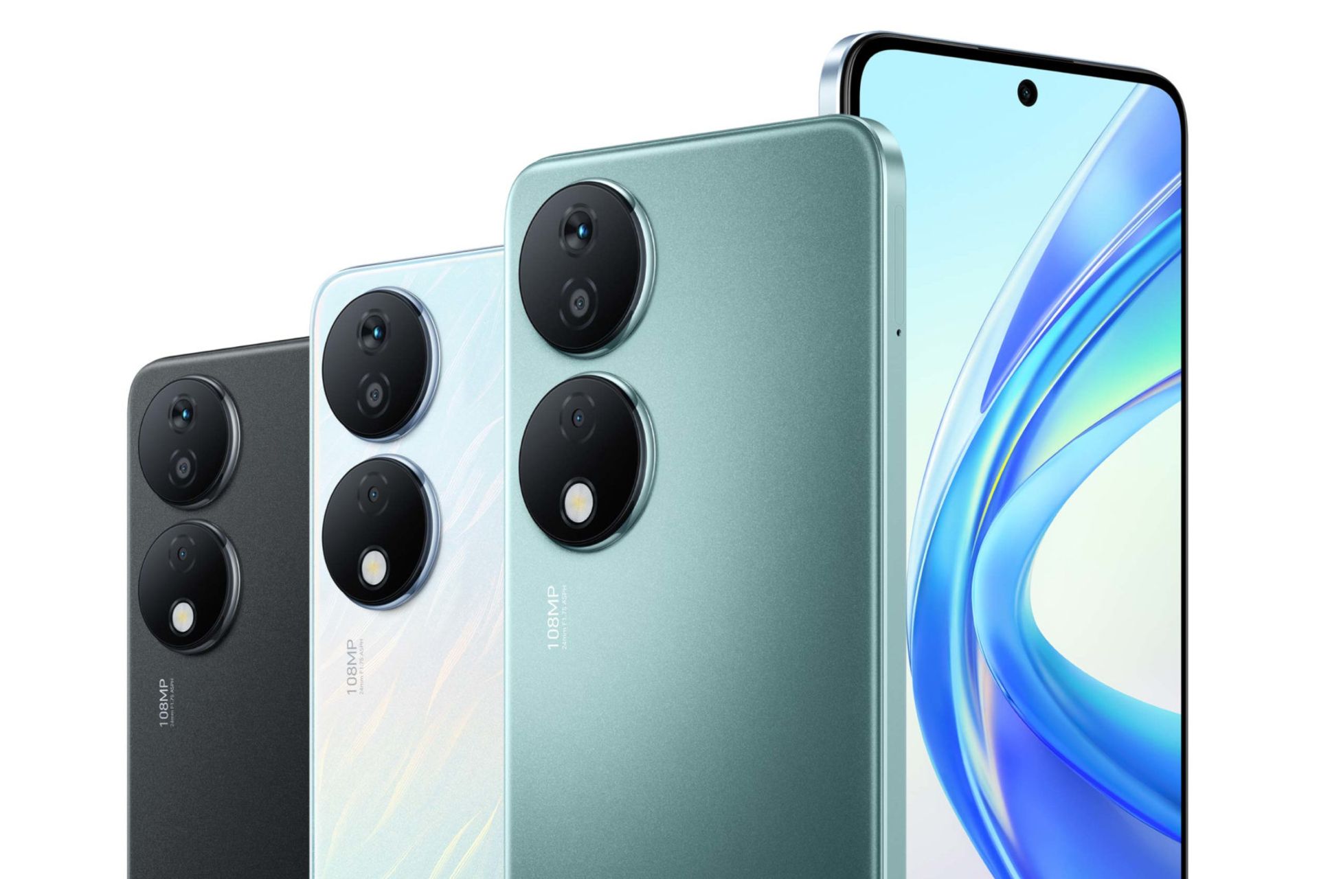 رنگ های مختلف گوشی موبایل آنر HONOR X7b