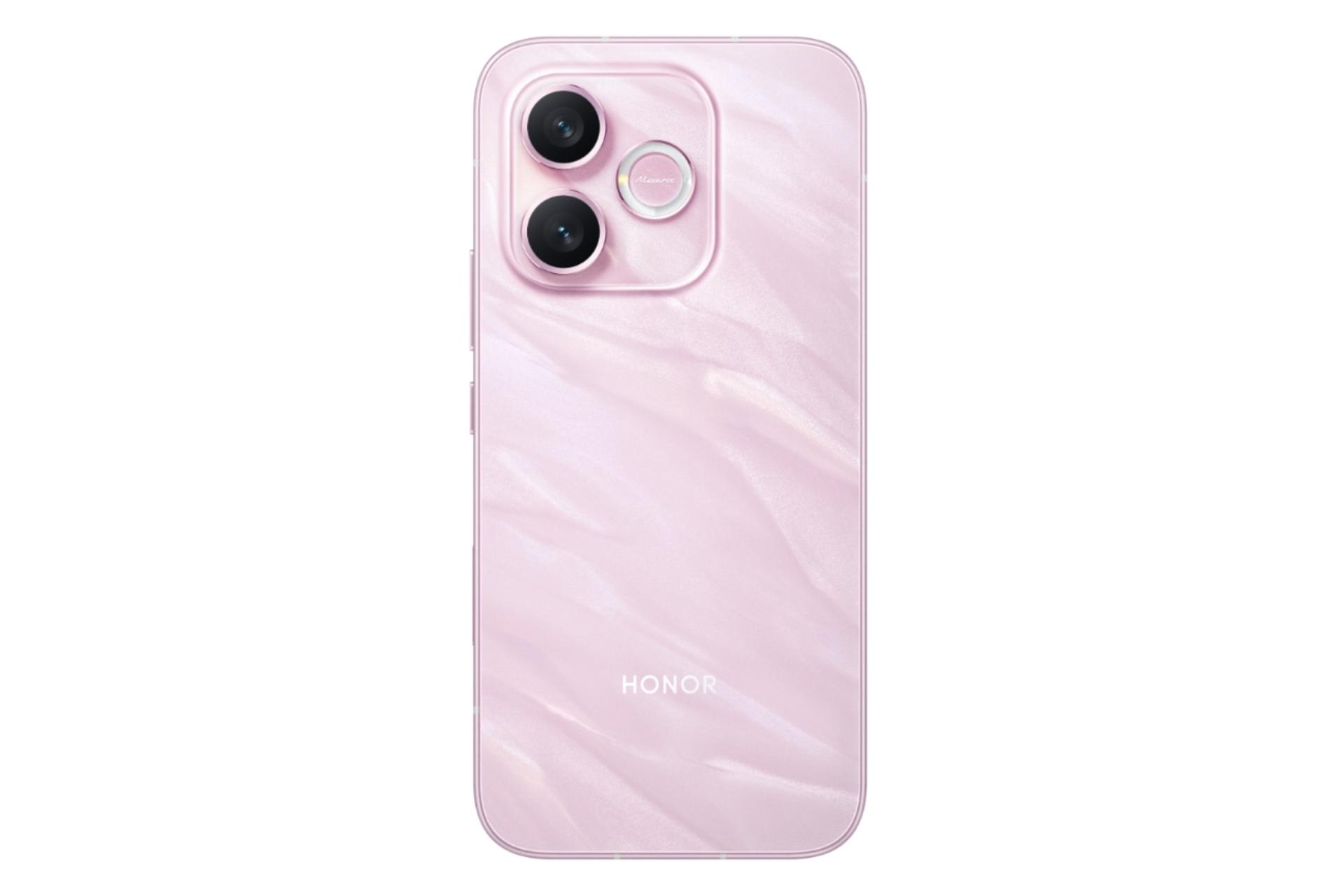 پنل پشت و چینش دوربین گوشی موبایل آنر X80i صورتی / HONOR X80i