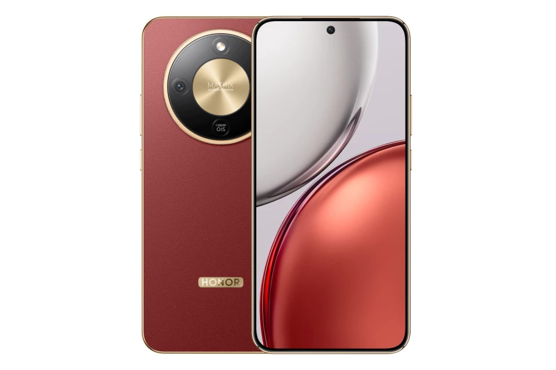 پنل جلو و پشت گوشی موبایل آنر HONOR X9d قرمز